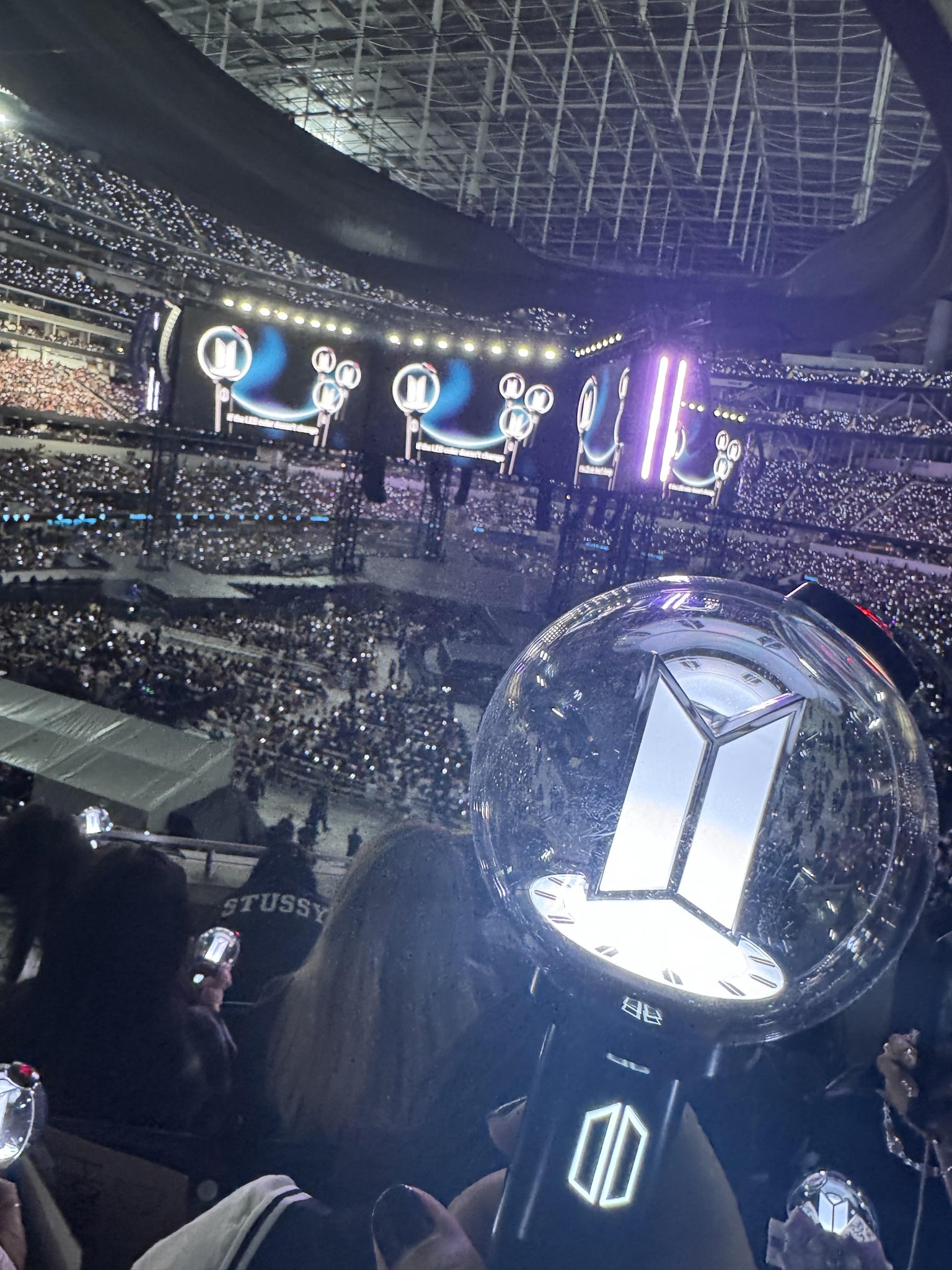 Real Fan View taken from Section 210 at SoFi Stadium by Avari G