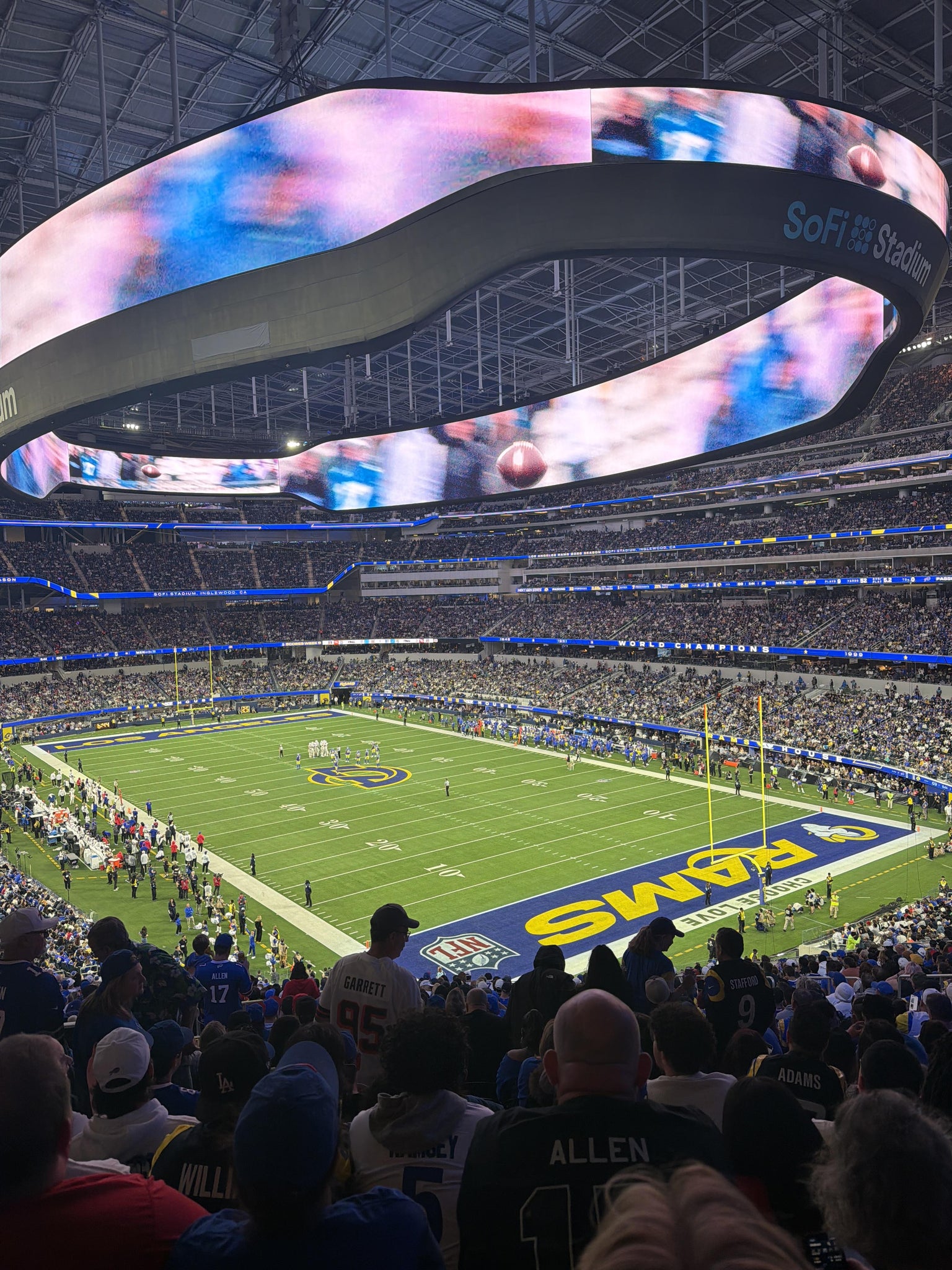 Real Fan View taken from Section 228 at SoFi Stadium by Daisy S