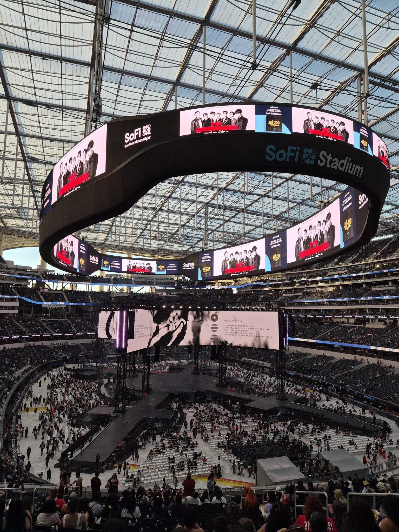 Real Fan View taken from Section 230 at SoFi Stadium by Anonymous User