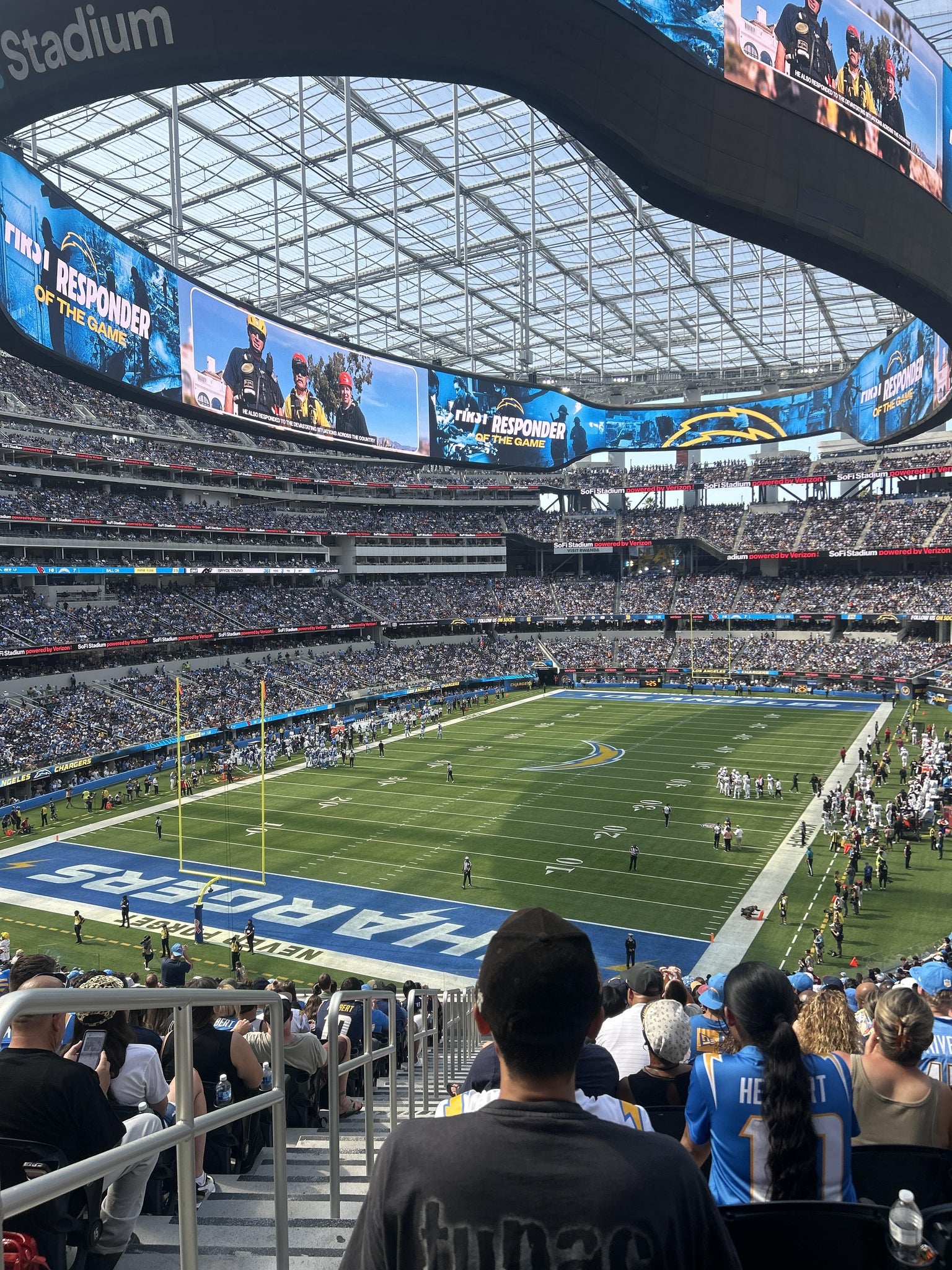 Real Fan View taken from Section 236 at SoFi Stadium by Anonymous User