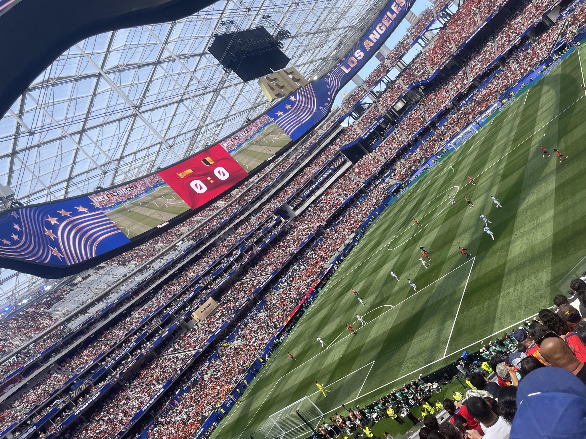 Real Fan View taken from Section 237 at SoFi Stadium by Yesenia B