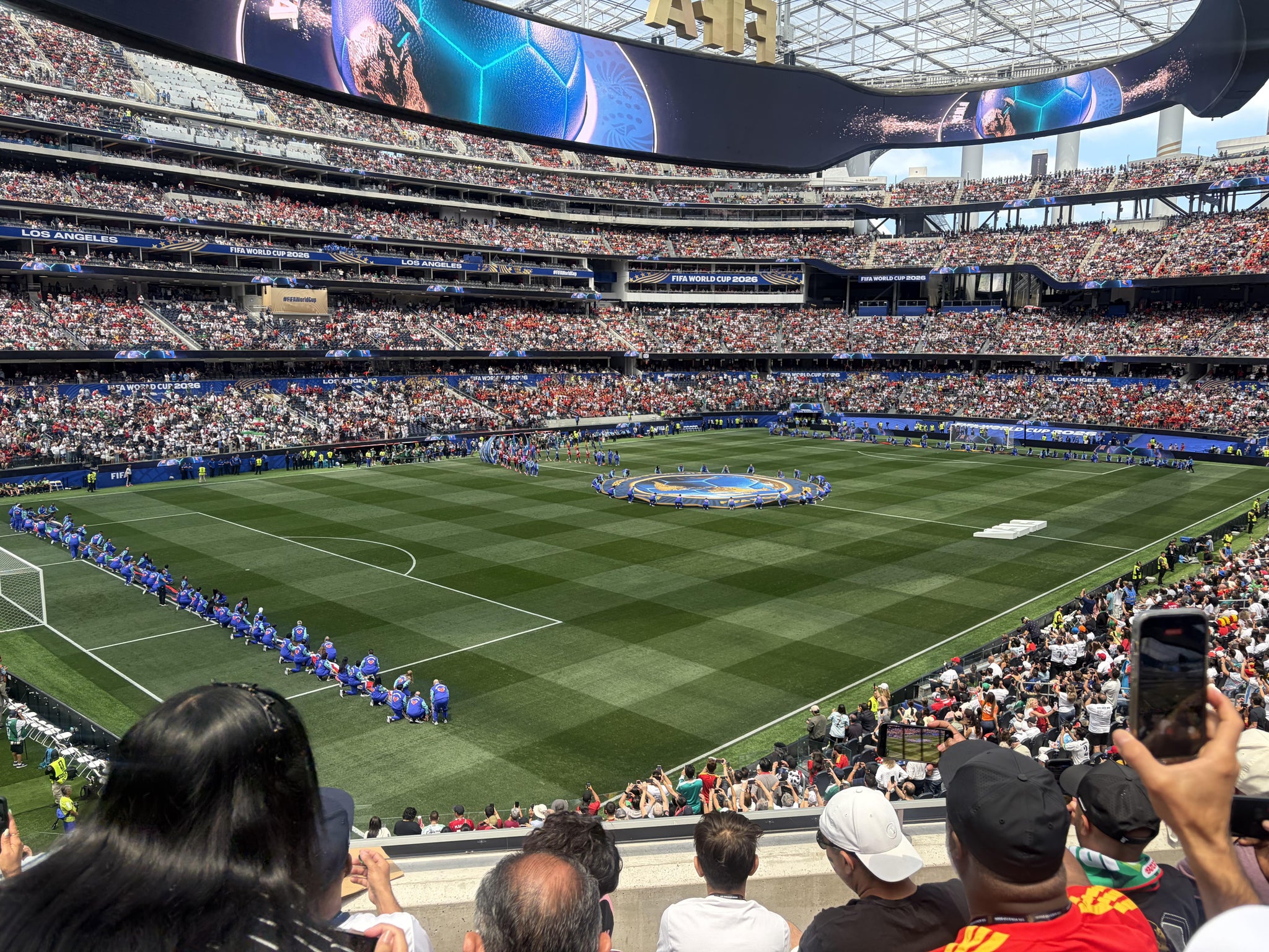 Real Fan View taken from Section 239 at SoFi Stadium by Lawrence J