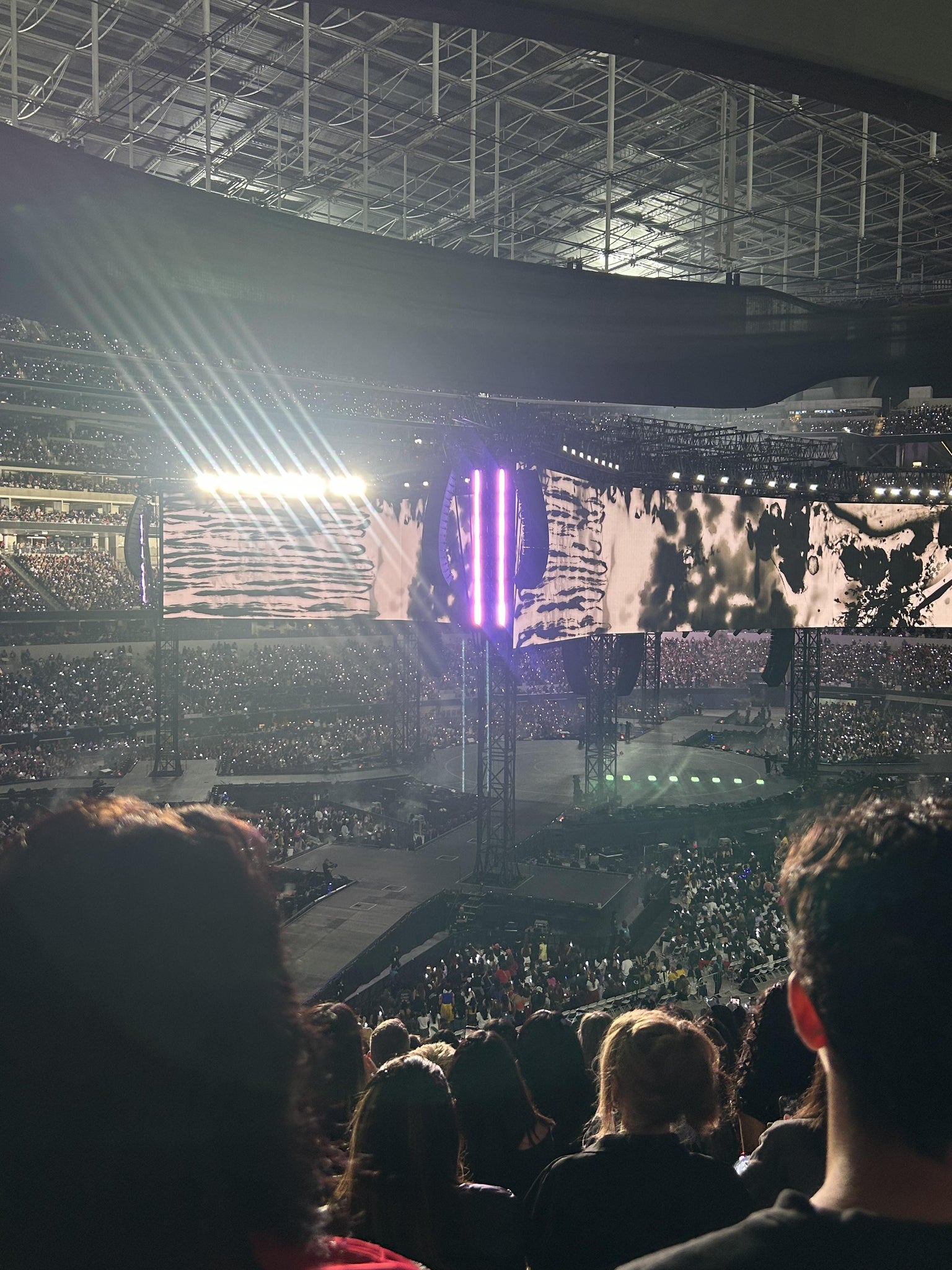 Real Fan View taken from Section 240 at SoFi Stadium by Monica F