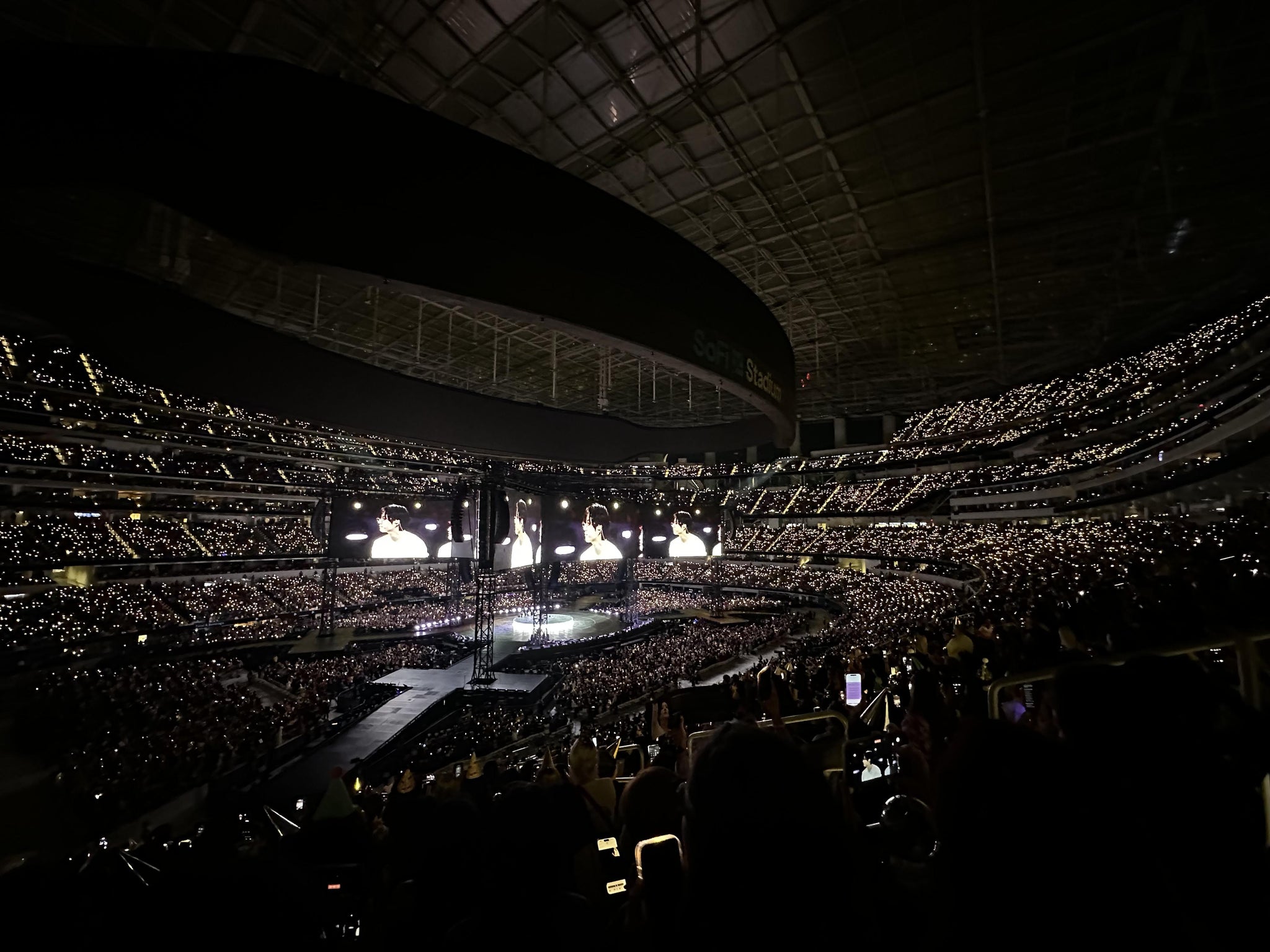 Real Fan View taken from Section 240 at SoFi Stadium by Elda C
