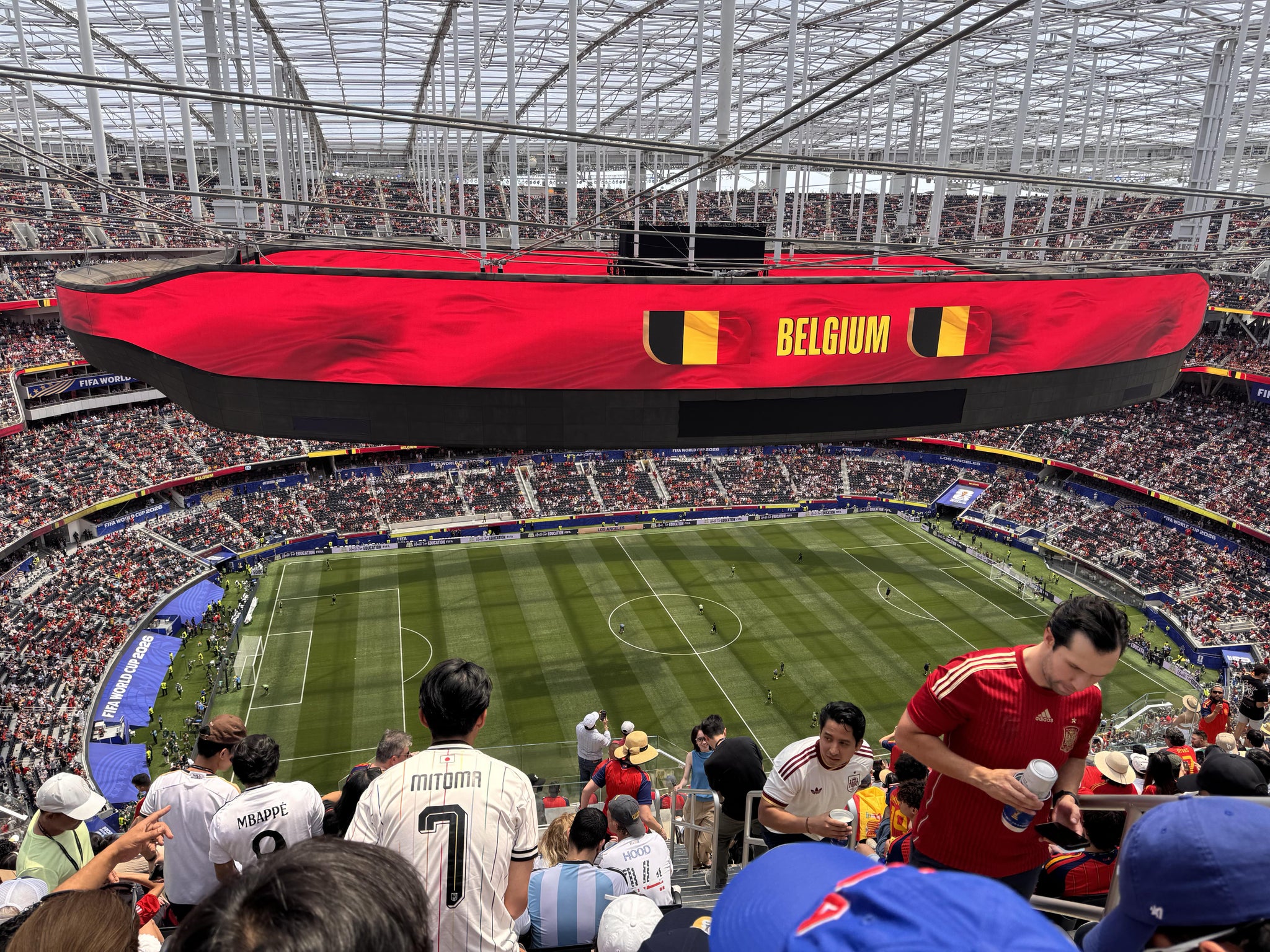 Real Fan View taken from Section 511 at SoFi Stadium by Lee P