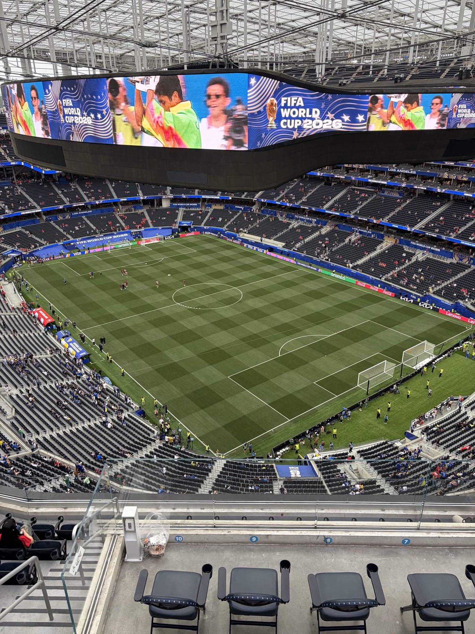 Real Fan View taken from Section 523 at SoFi Stadium by Al H