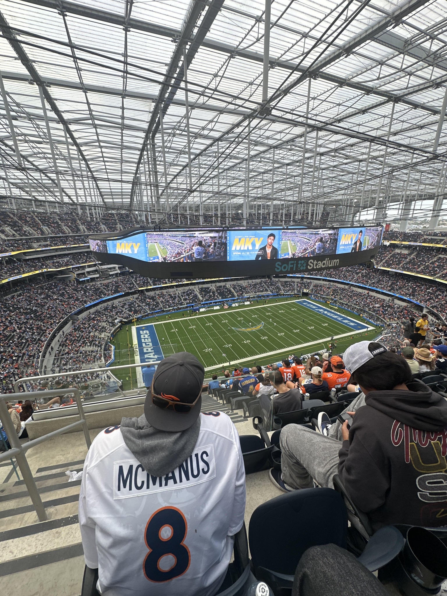 Real Fan View taken from Section 536 at SoFi Stadium by Jocelyn M