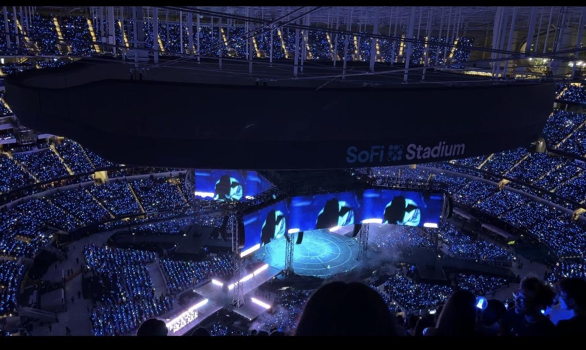 Real Fan View taken from Section 536 at SoFi Stadium by Ana victoria O