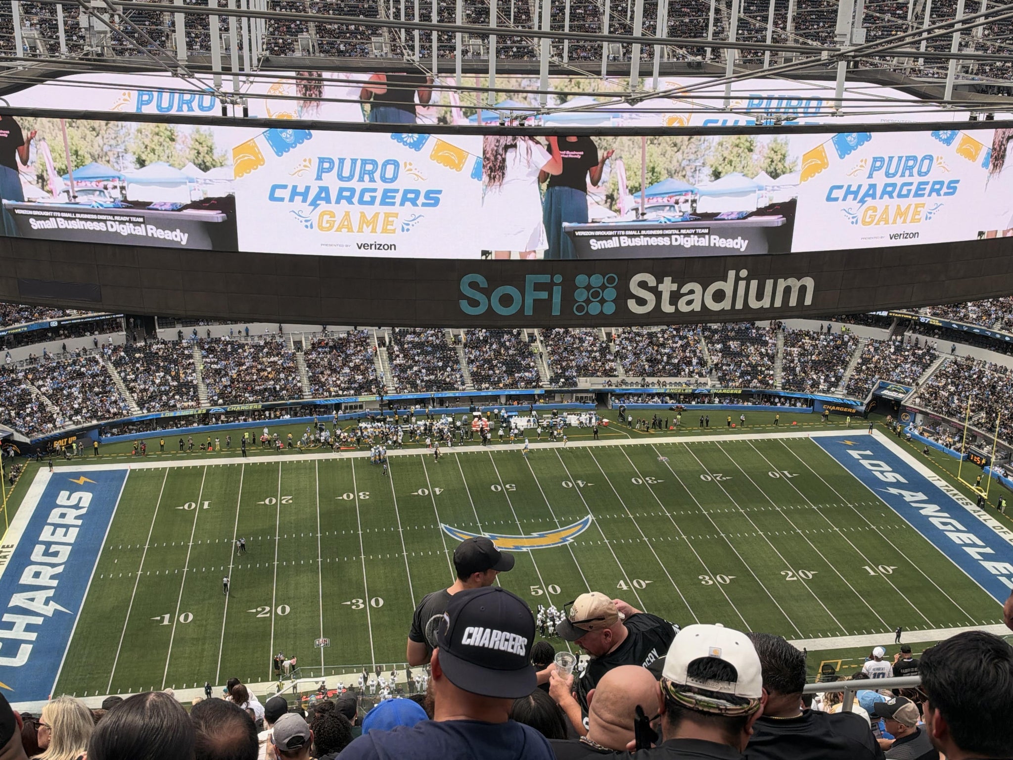 Real Fan View taken from Section 538 at SoFi Stadium by Anonymous User