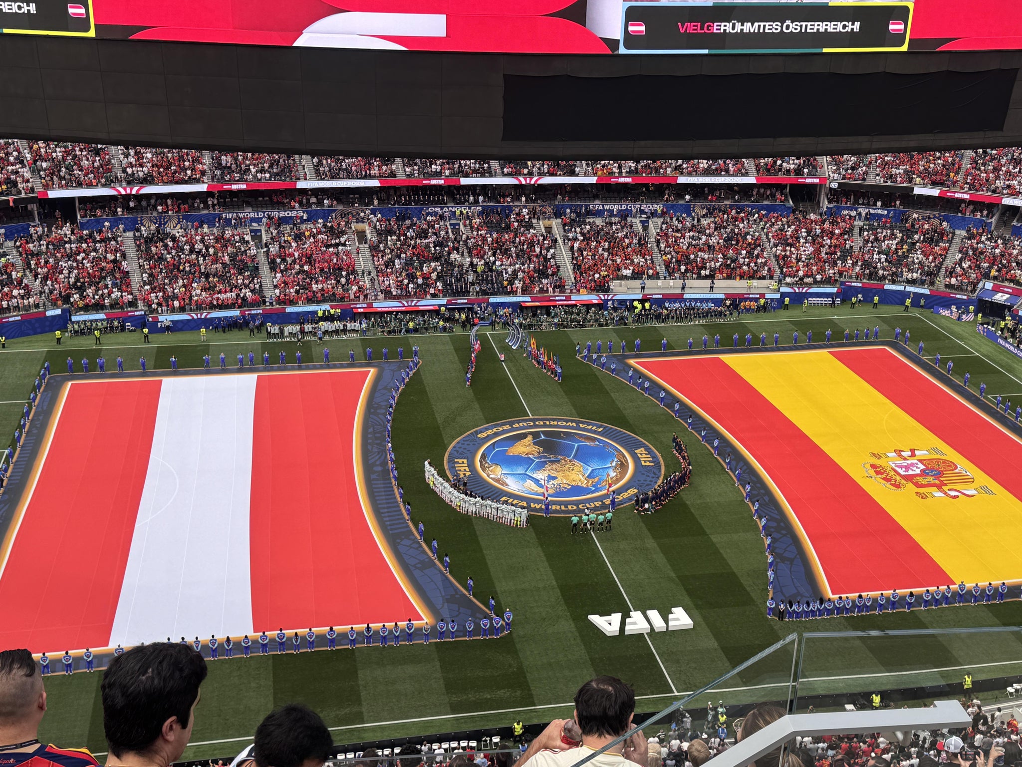 Real Fan View taken from Section 538 at SoFi Stadium by Ying Z