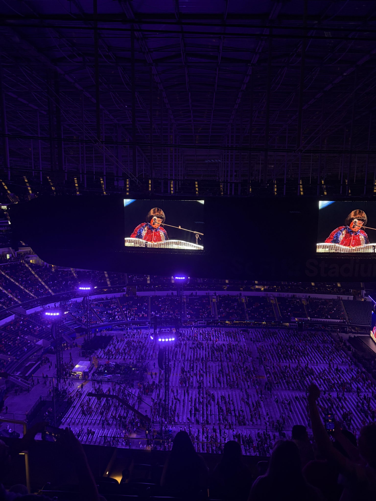 Real Fan View taken from Section 539 at SoFi Stadium by Iliana M