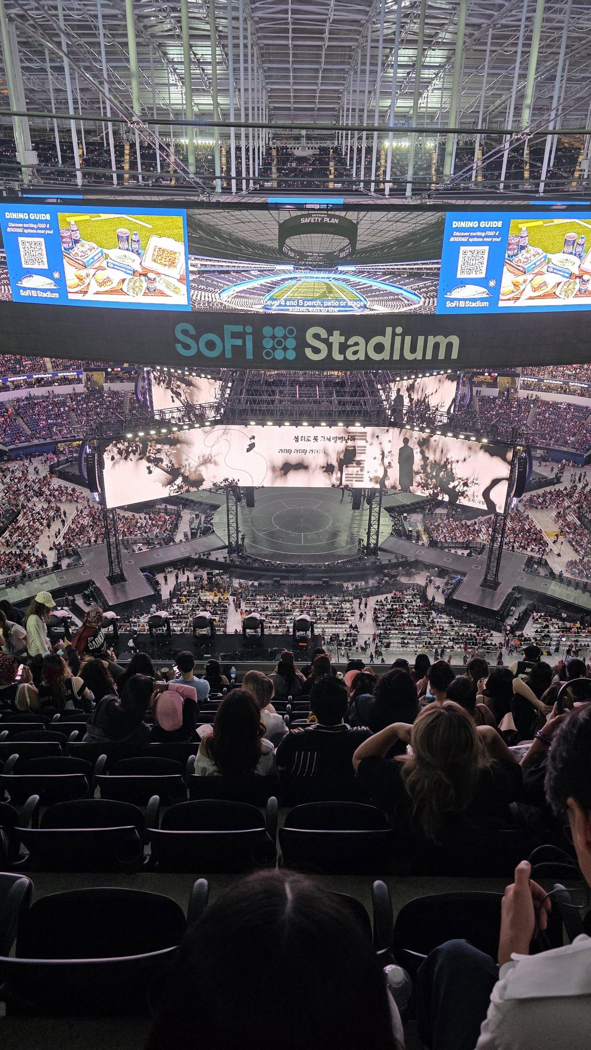Real Fan View taken from Section 540 at SoFi Stadium by Ayesha K