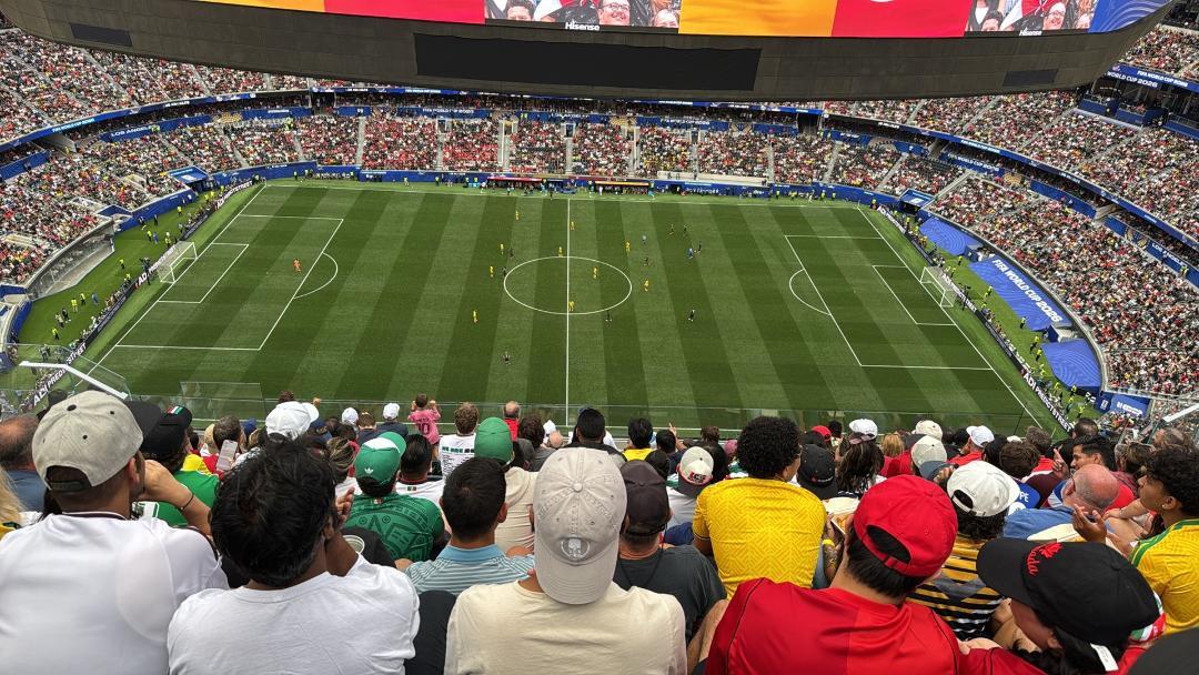 Real Fan View taken from Section 540 at SoFi Stadium by Lee P