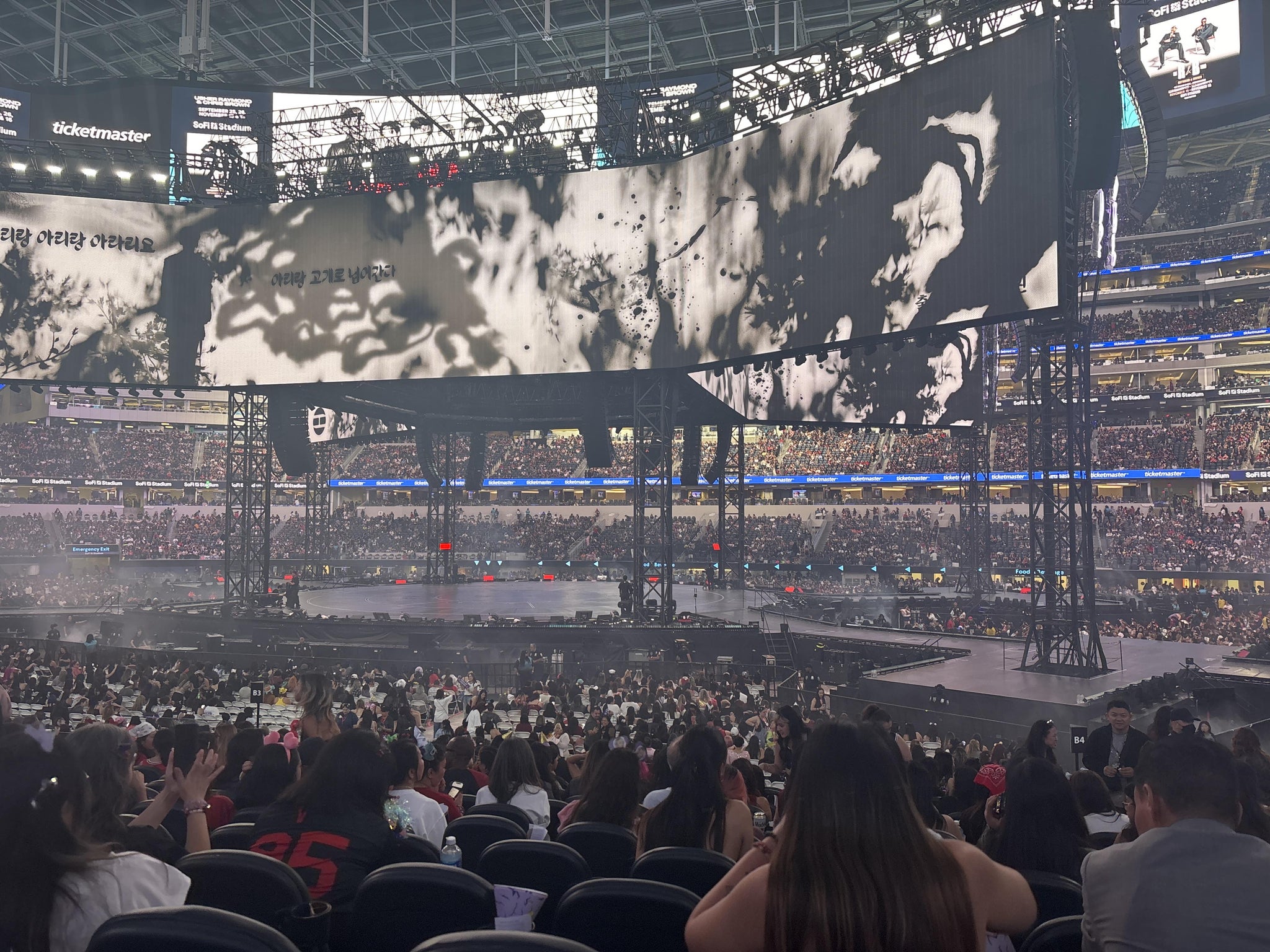 Real Fan View taken from Club 113 at SoFi Stadium by Jhosseline A