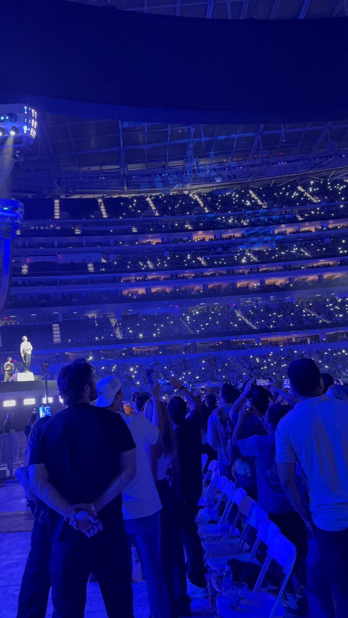 Real Fan View taken from Floor A 1 at SoFi Stadium by Kimberly K