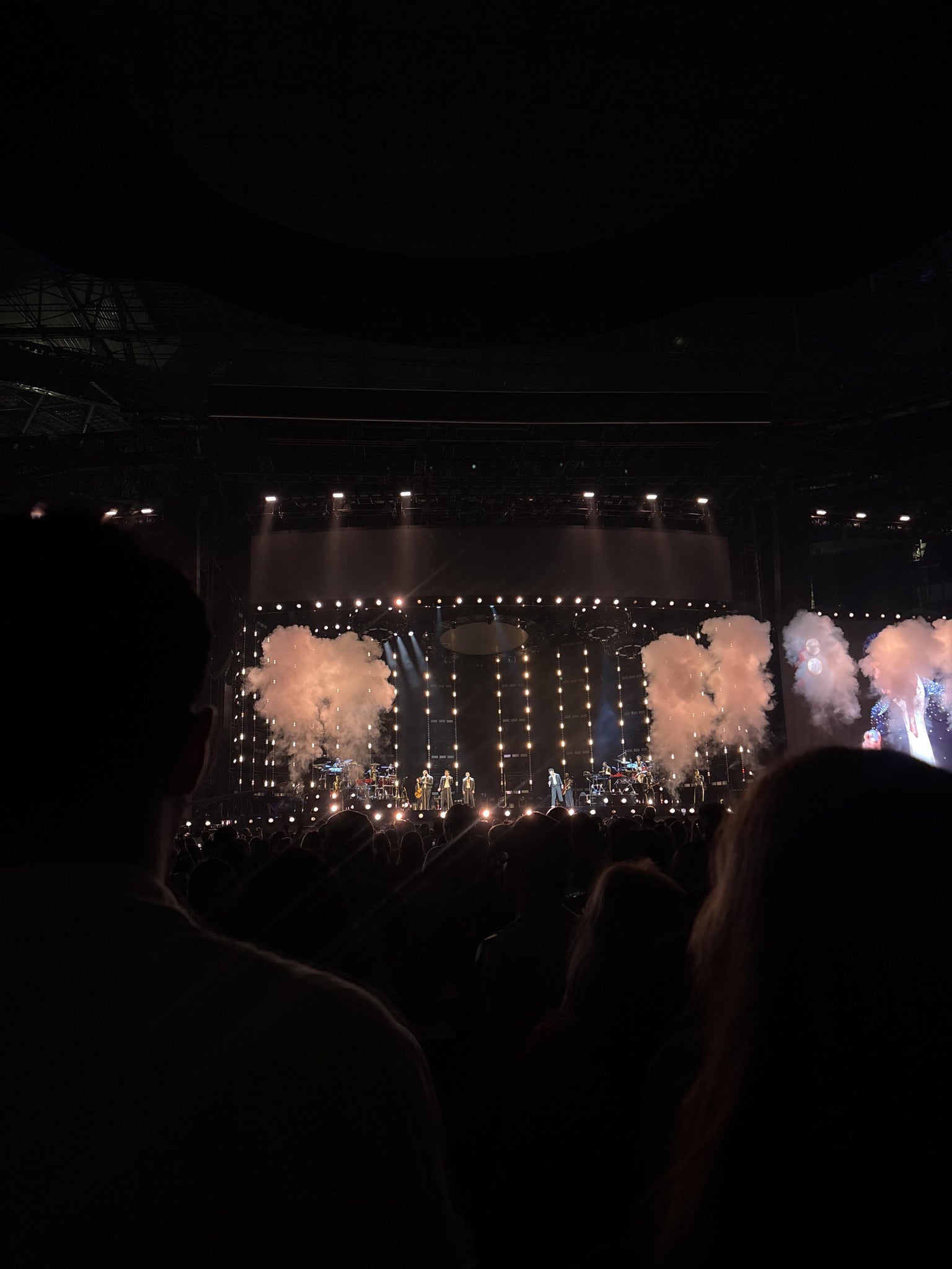Real Fan View taken from Floor B 3 at SoFi Stadium by Flor P