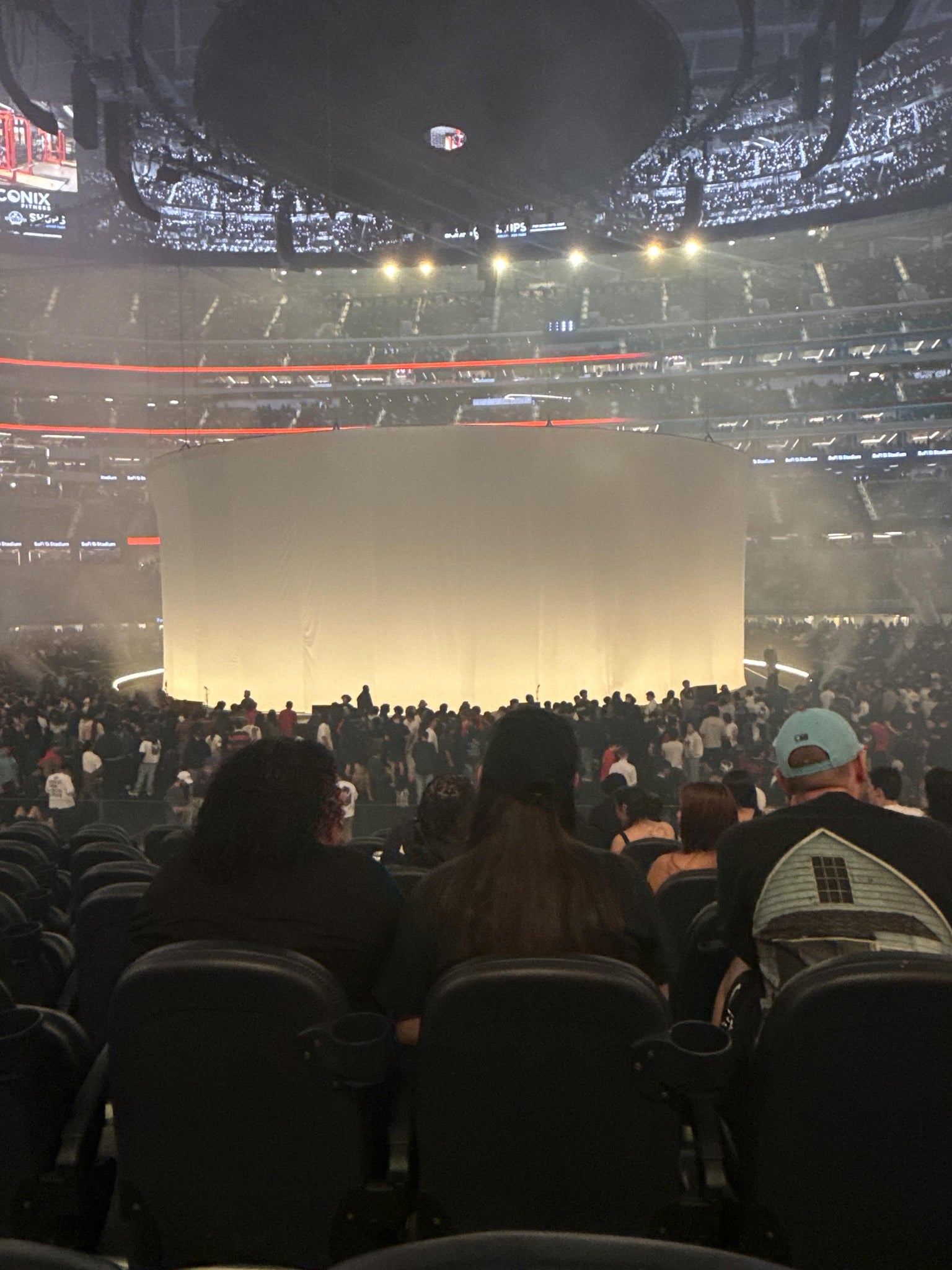 Real Fan View taken from Section VIP 132 at SoFi Stadium by Anonymous User