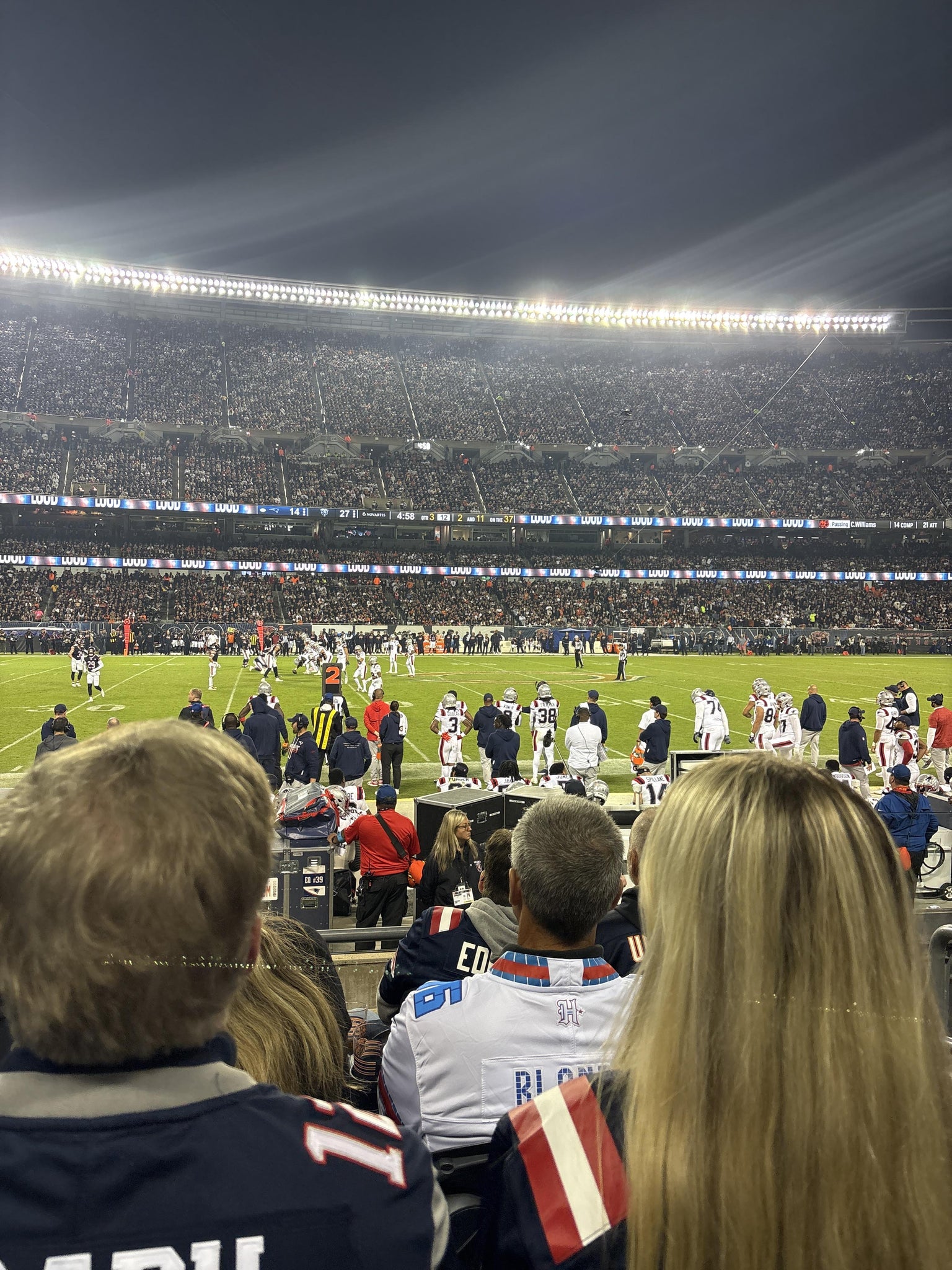 Real Fan View taken from Section 111 at Soldier Field by Anonymous User