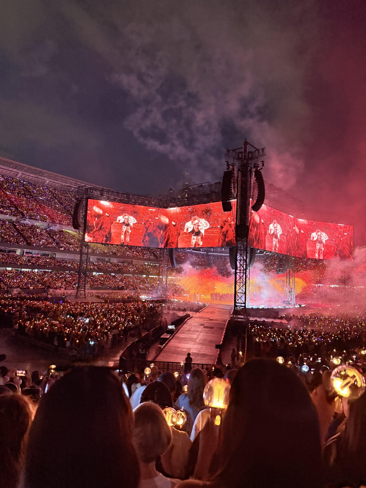 Real Fan View taken from Section 117 at Soldier Field by Ana karen C