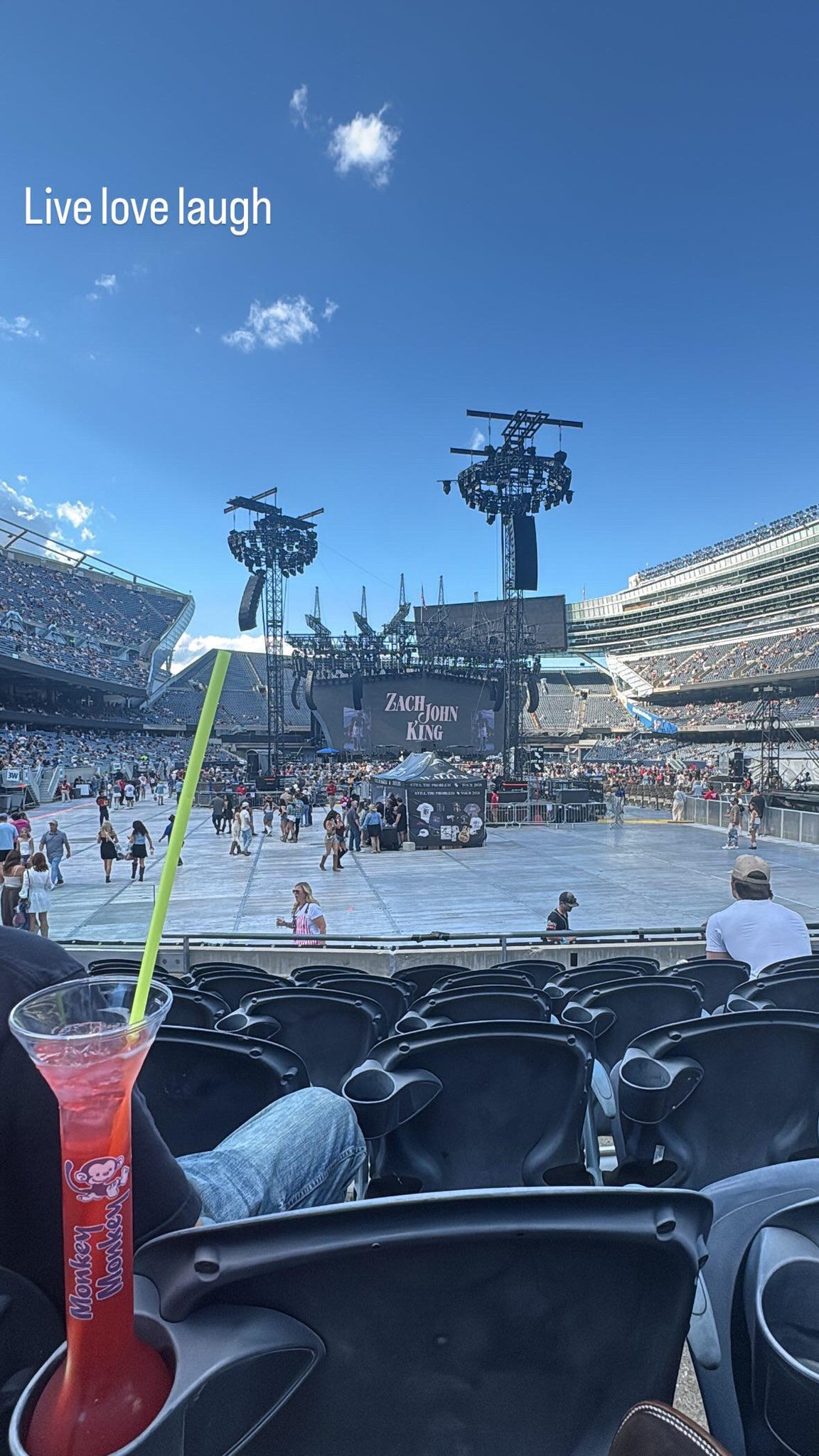 Real Fan View taken from Section 125 at Soldier Field by Ashanti R