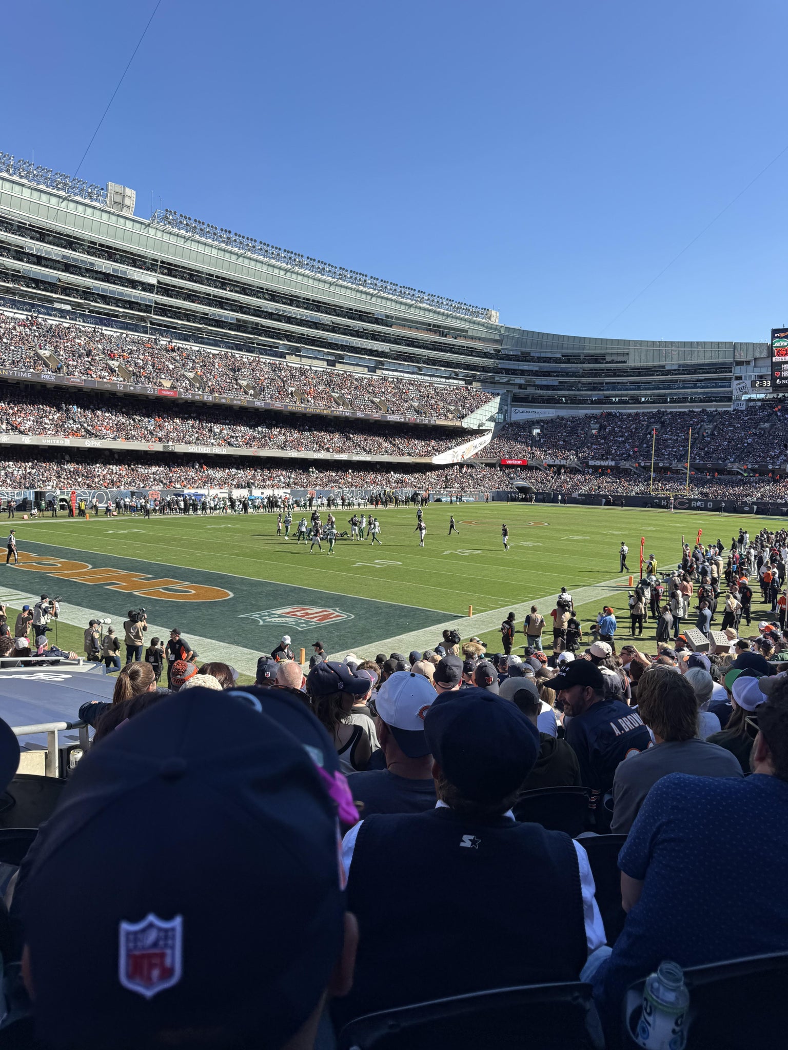Real Fan View taken from Section 146 at Soldier Field by Anonymous User
