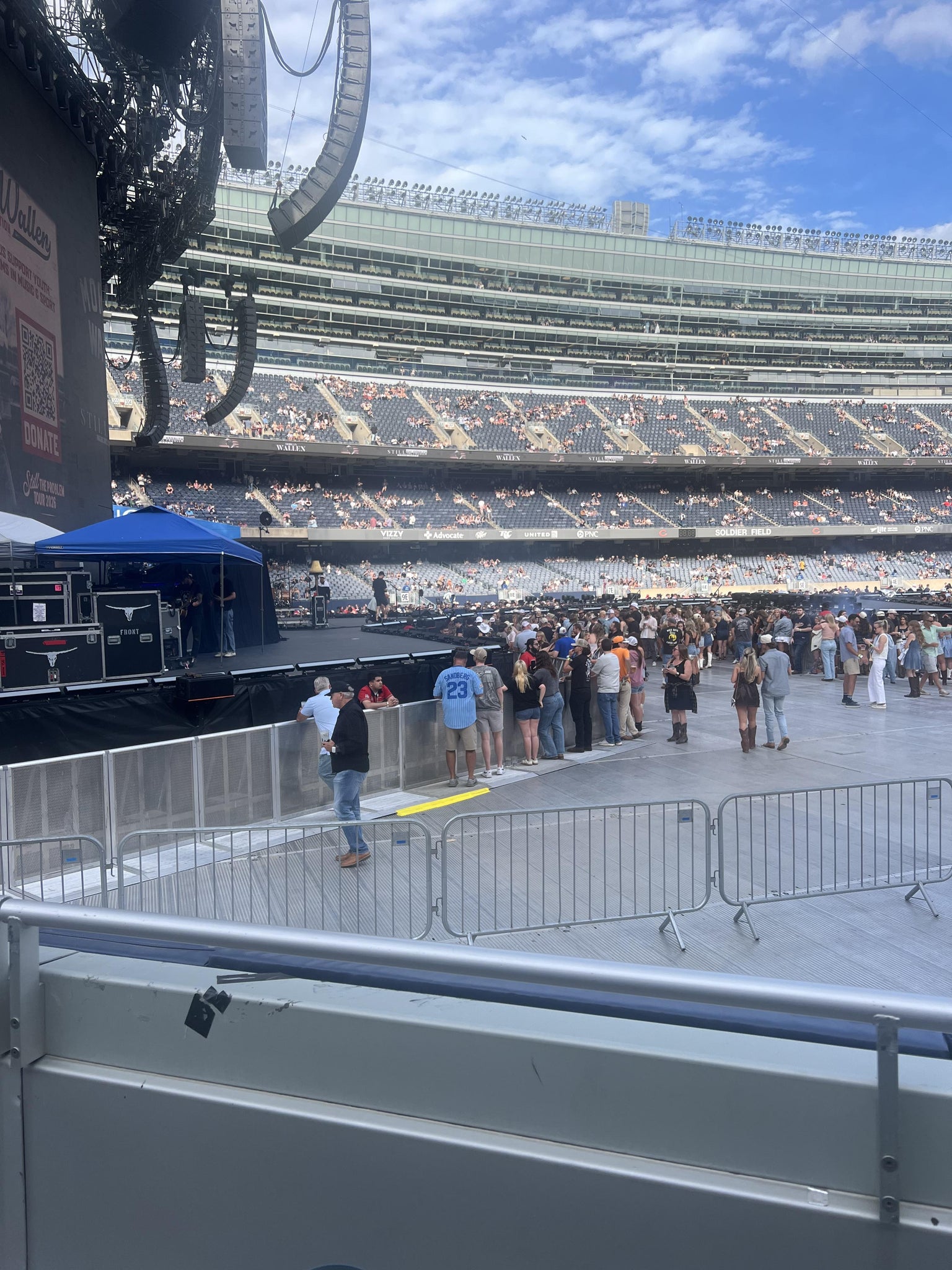 Real Fan View taken from Section 146 at Soldier Field by Maddie R