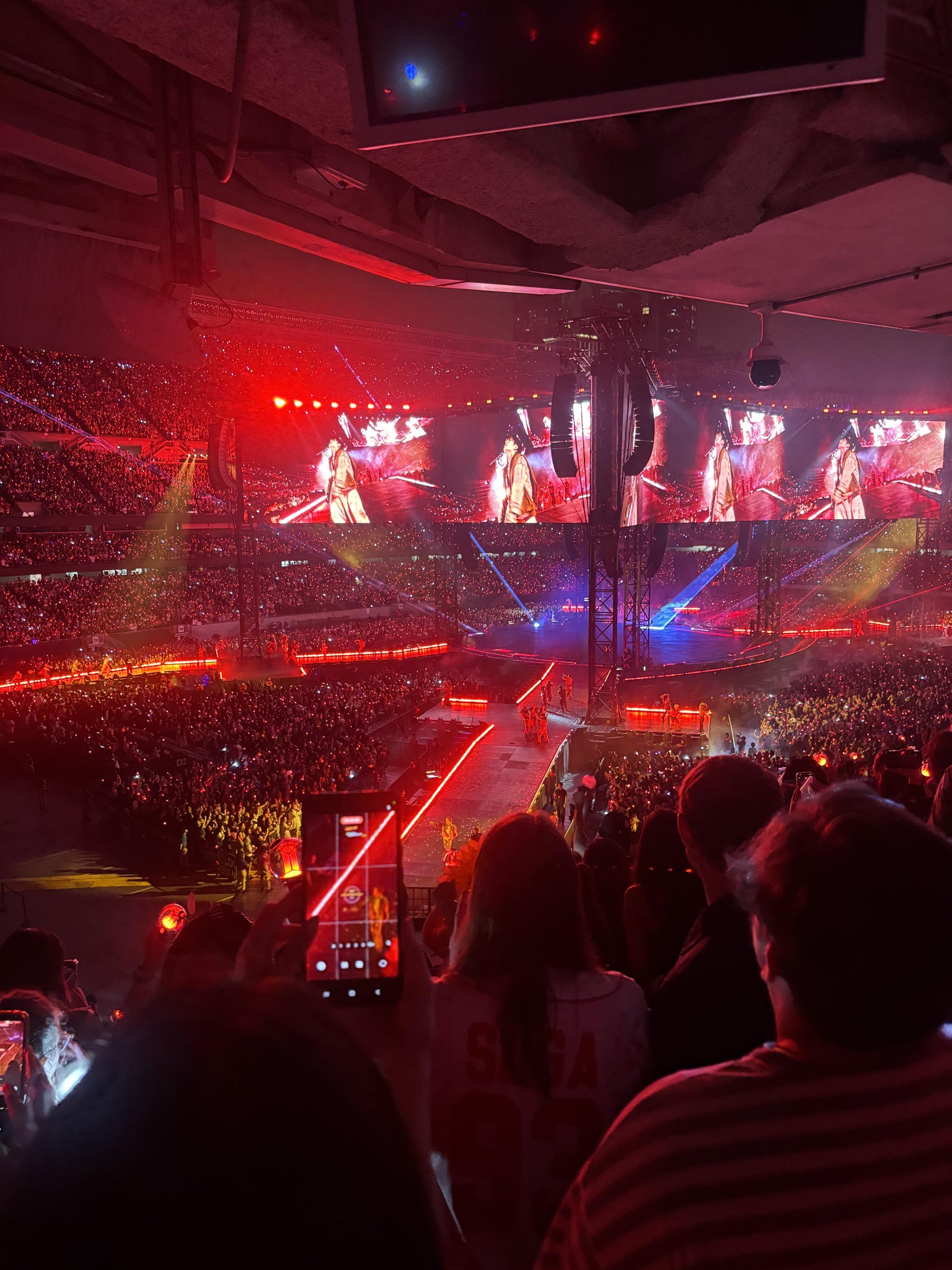 Real Fan View taken from 216 Club at Soldier Field by Victor  M