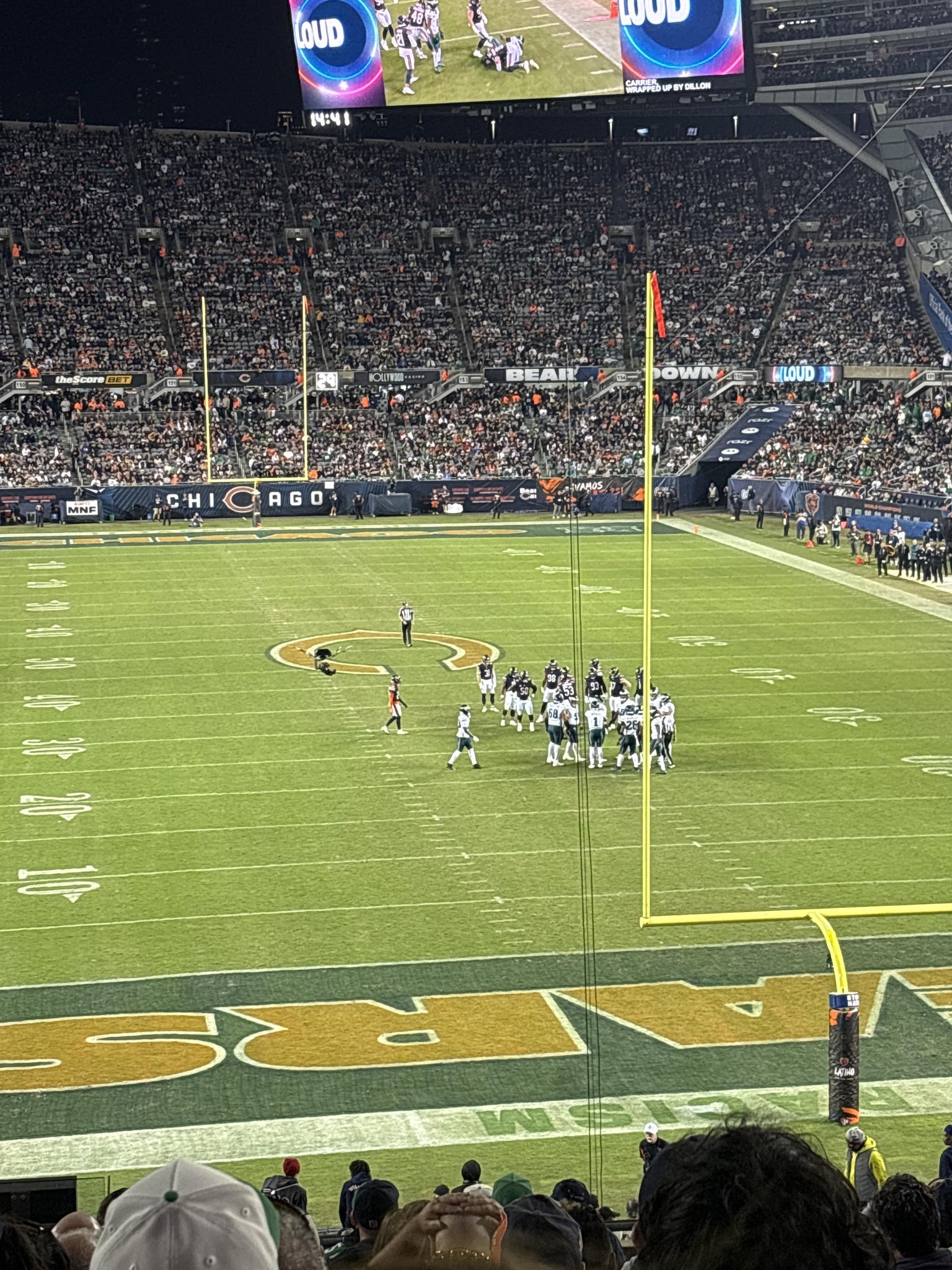 Real Fan View taken from Section 223 at Soldier Field by Taylor R