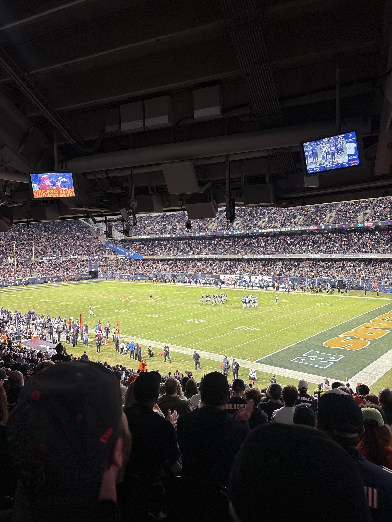 Real Fan View taken from Section 230 at Soldier Field by Anonymous User
