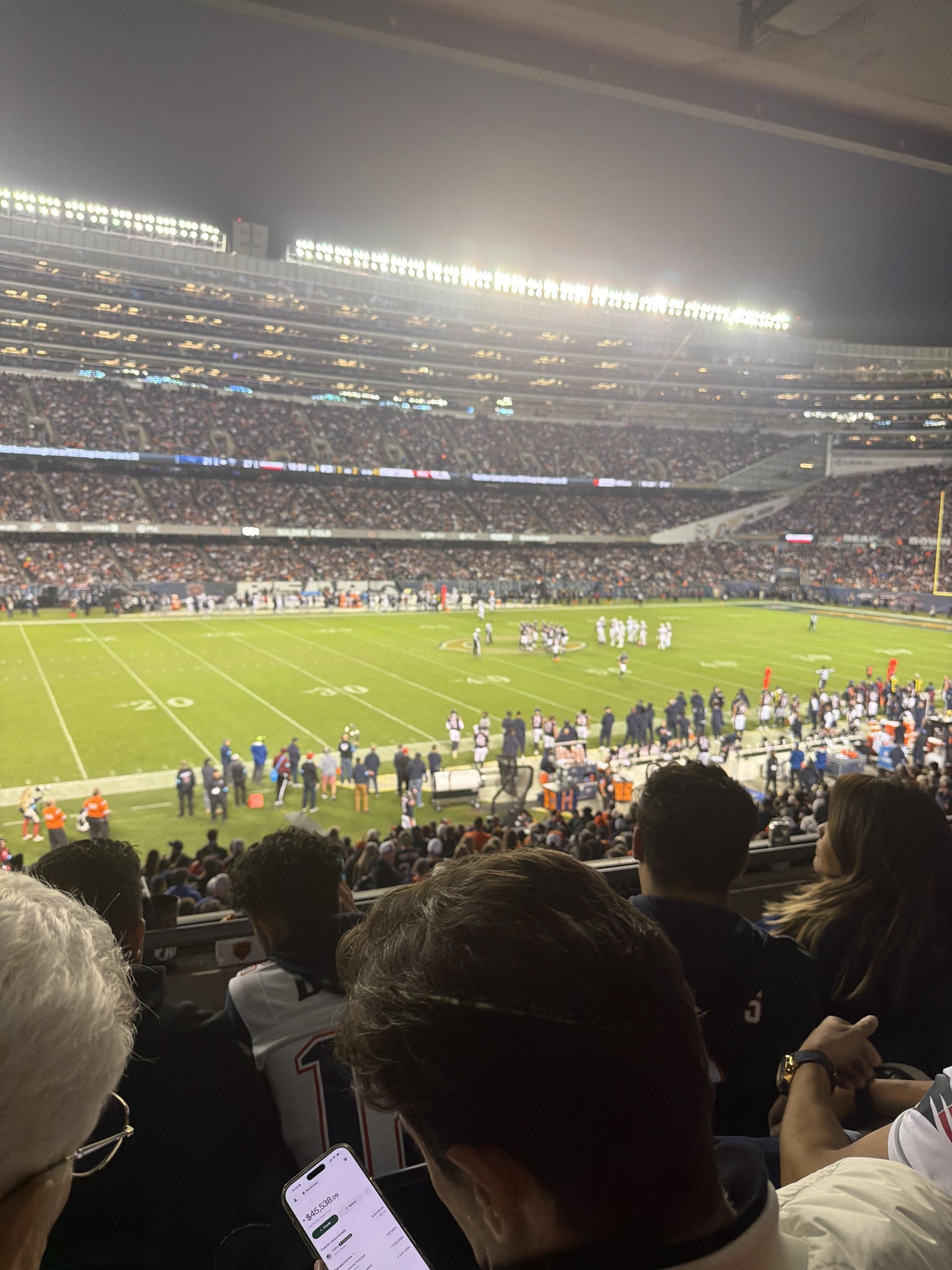 Real Fan View taken from Section 241 at Soldier Field by Accie C