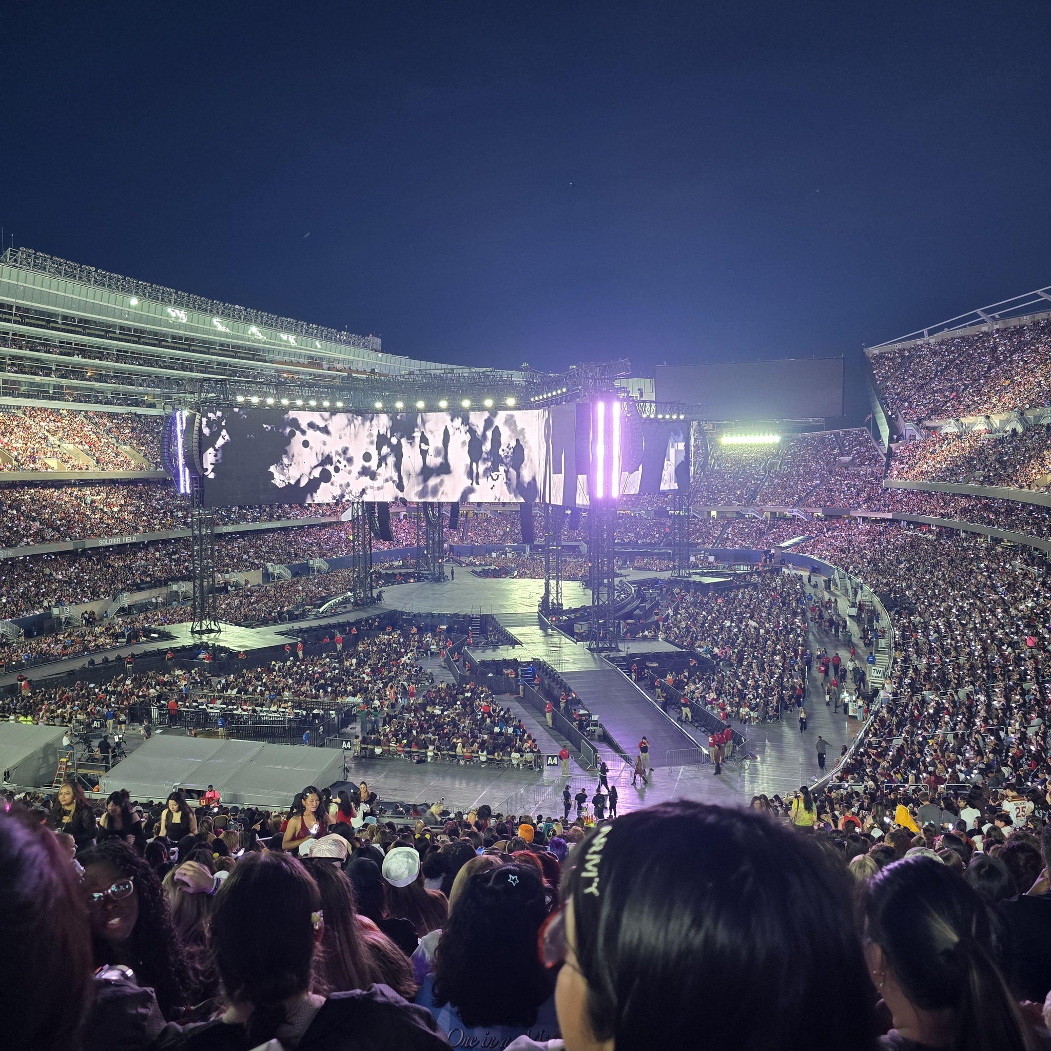 Real Fan View taken from Section 249 at Soldier Field by Cris H