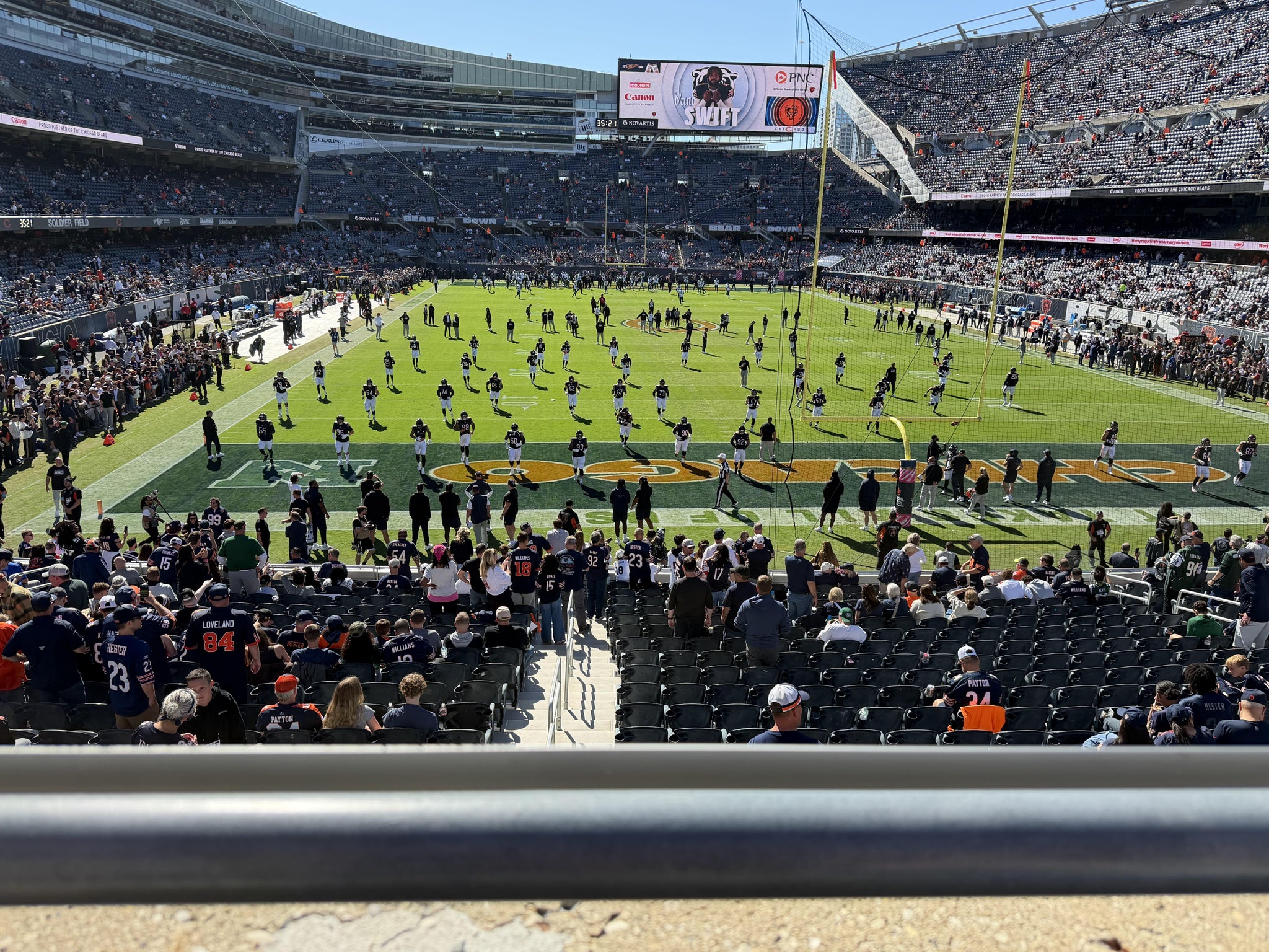 Real Fan View taken from Section 253 at Soldier Field by Anonymous User