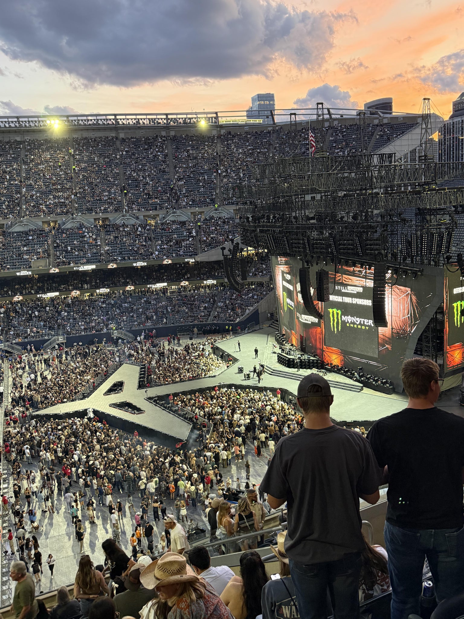 Real Fan View taken from 307 Club at Soldier Field by Ryan M