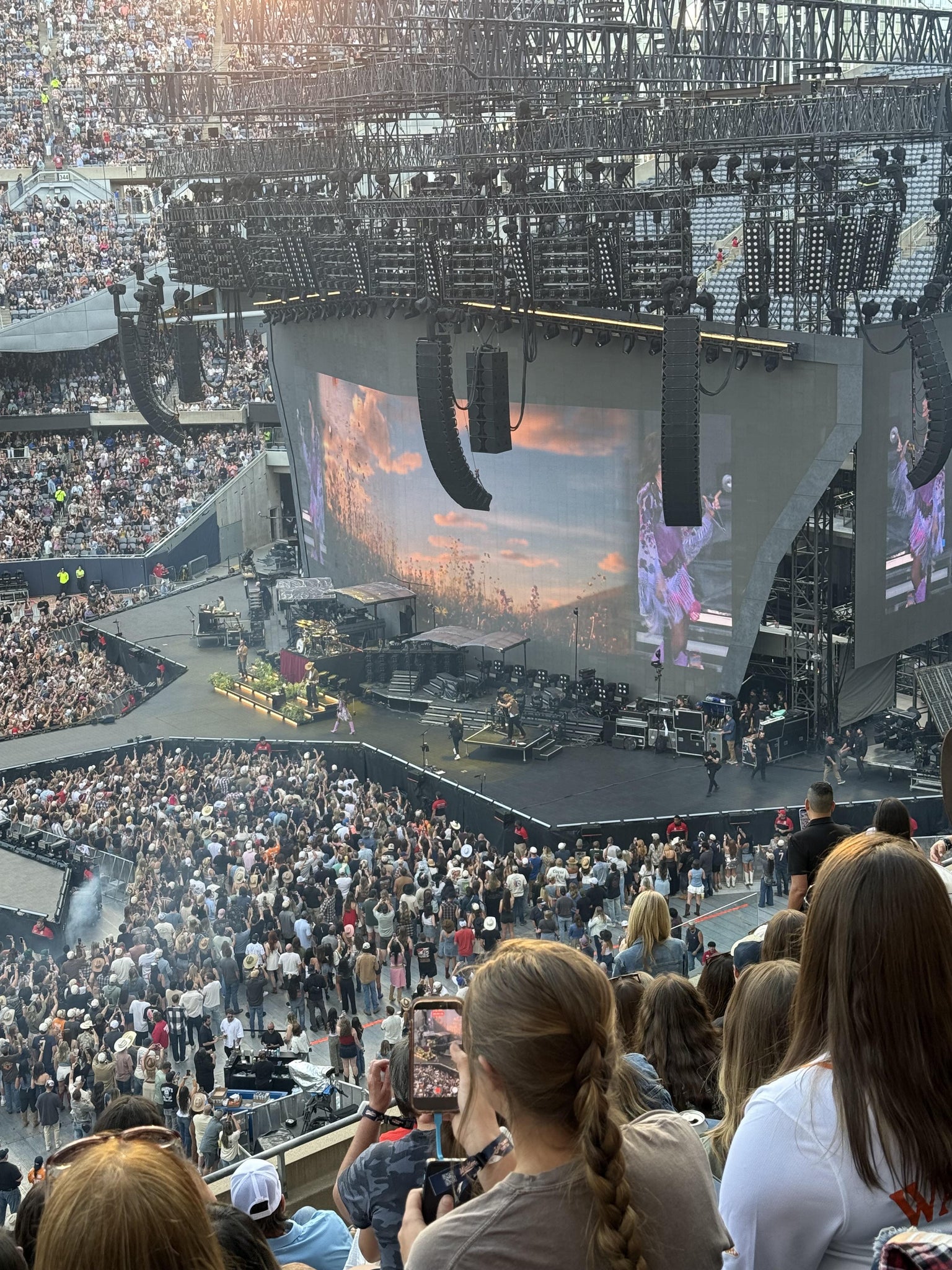 Real Fan View taken from 307 Club at Soldier Field by Giselle L