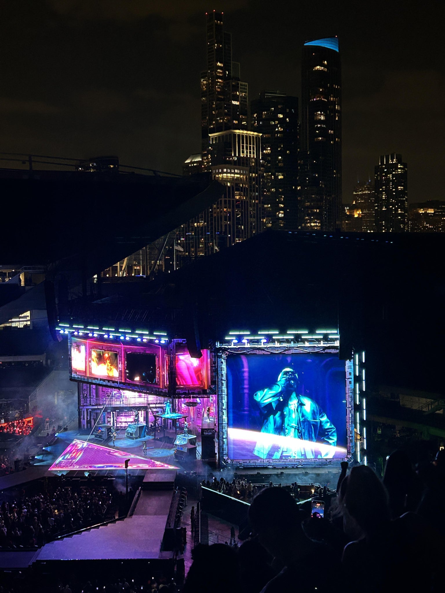 Real Fan View taken from 309 Club at Soldier Field by Taila D