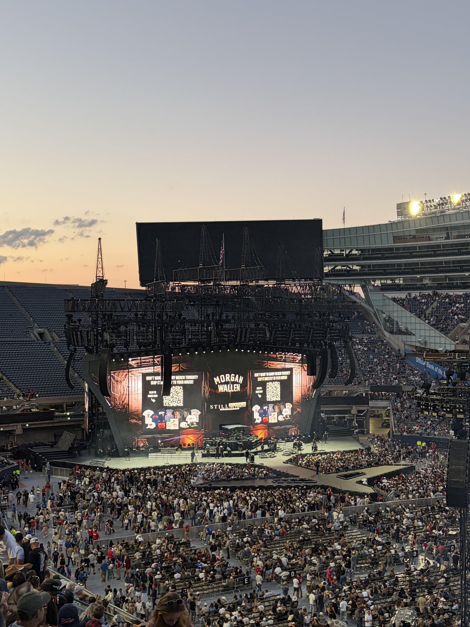 Real Fan View taken from Section 331 at Soldier Field by Chris C