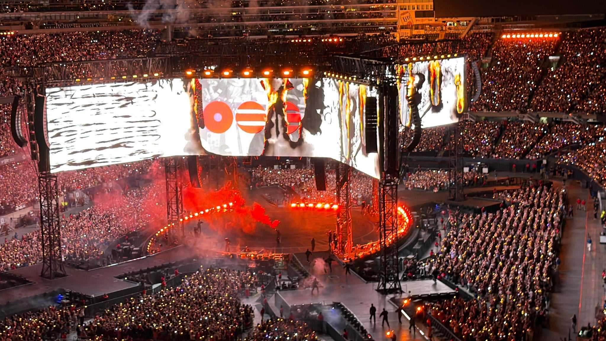Real Fan View taken from Section 349 at Soldier Field by Yajaira A