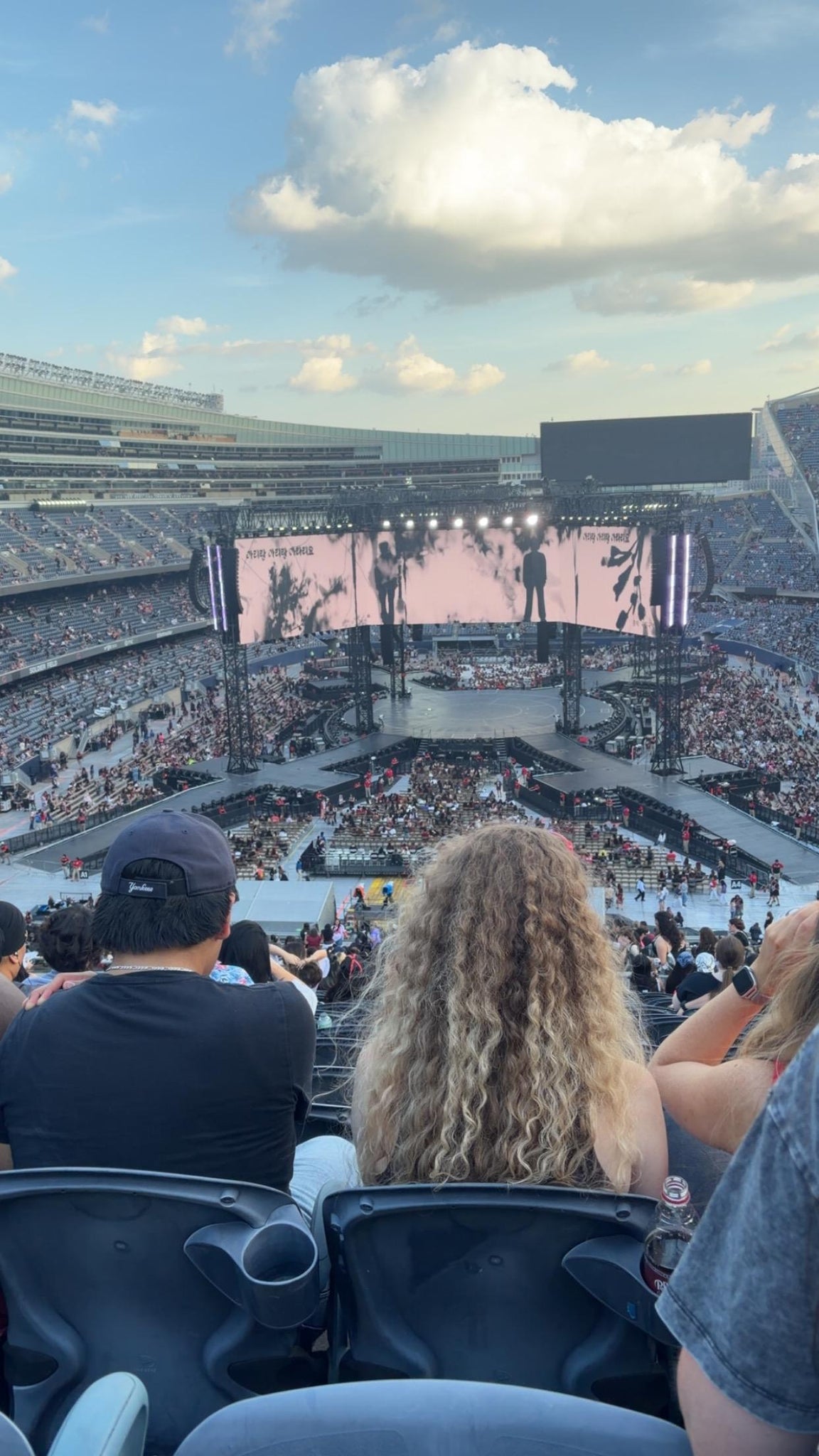 Real Fan View taken from Section 351 at Soldier Field by Danielle H