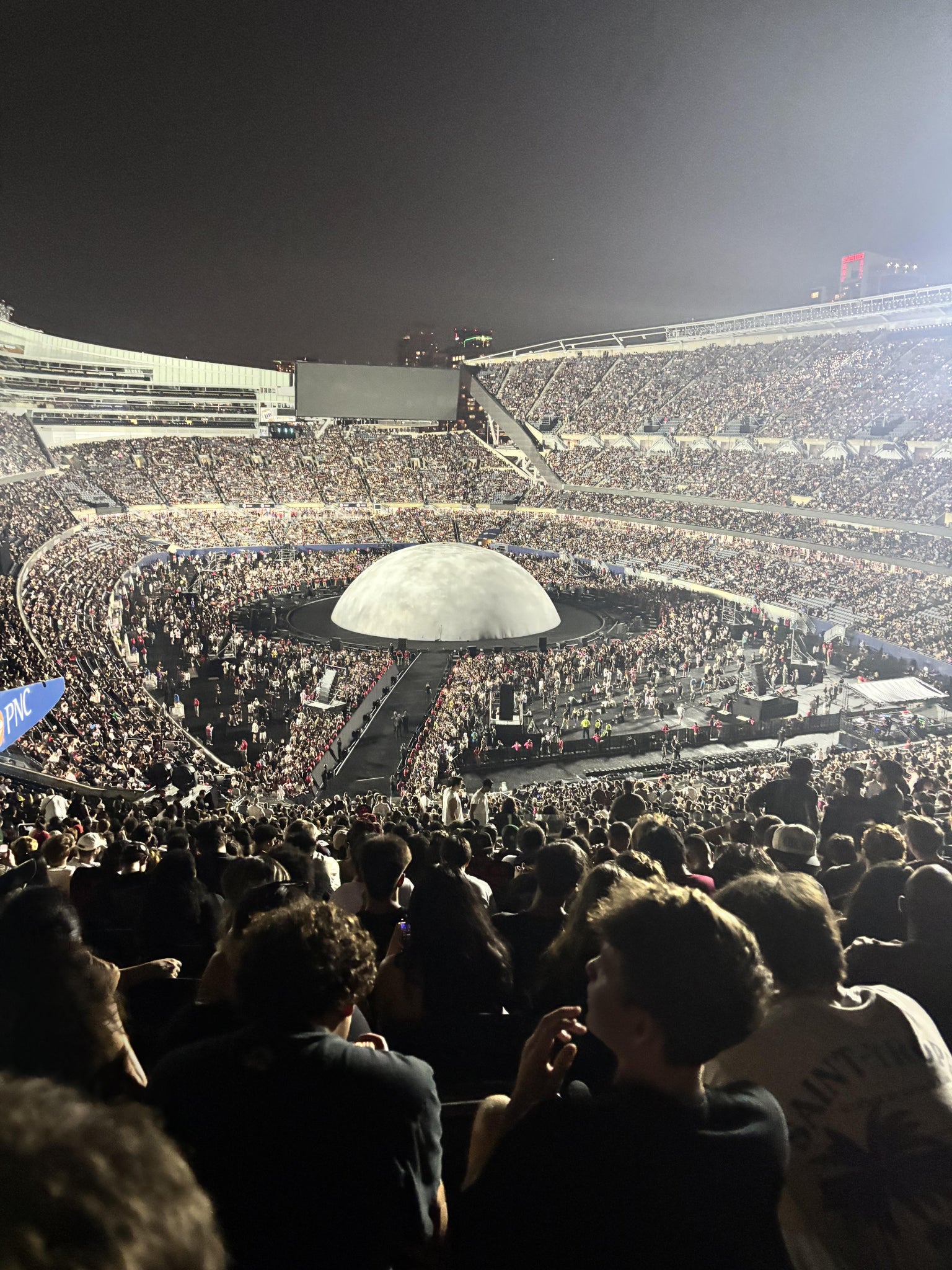 Real Fan View taken from Section 355 at Soldier Field by Anonymous User