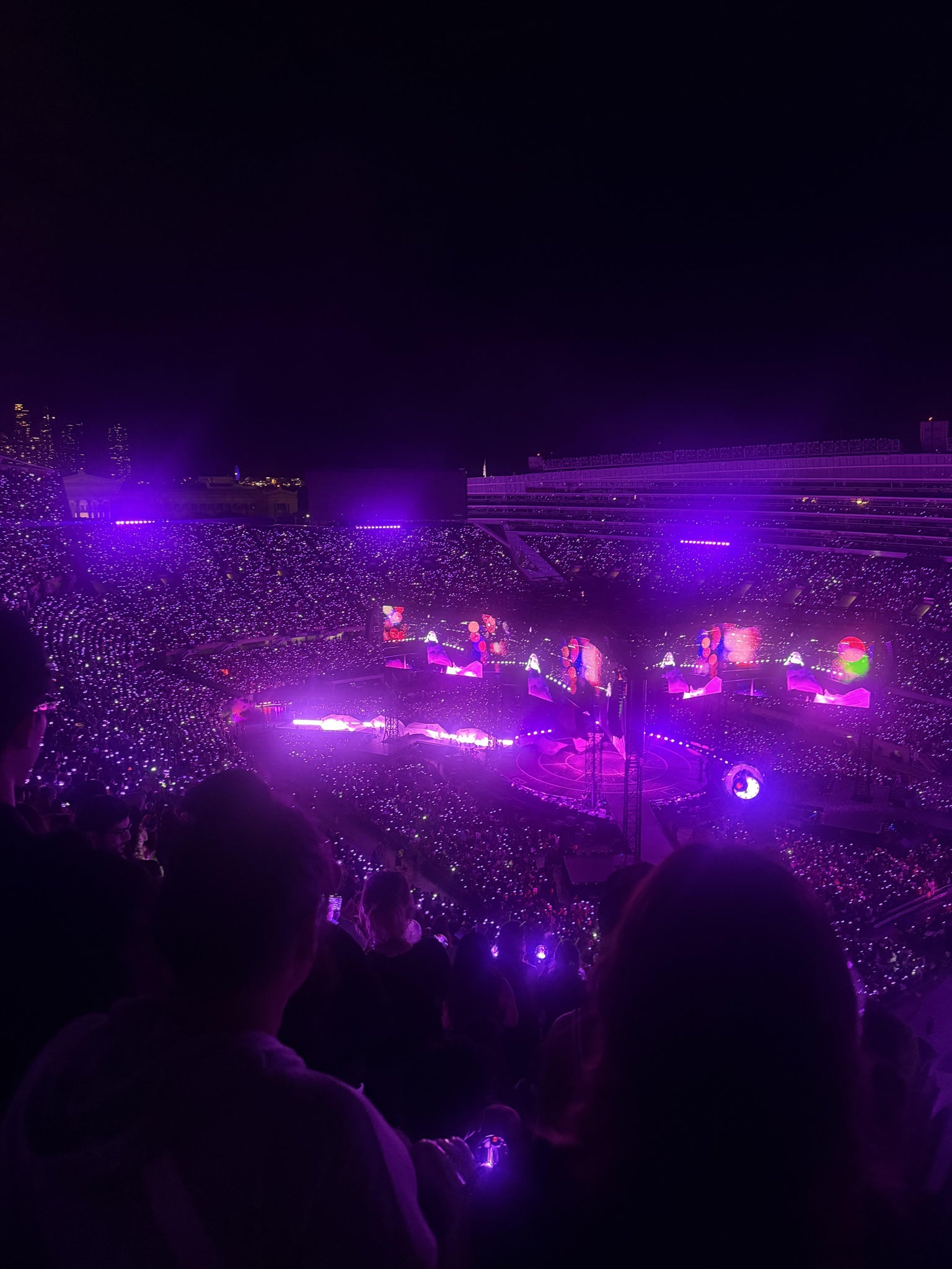 Real Fan View taken from Section 430 at Soldier Field by Nhi N