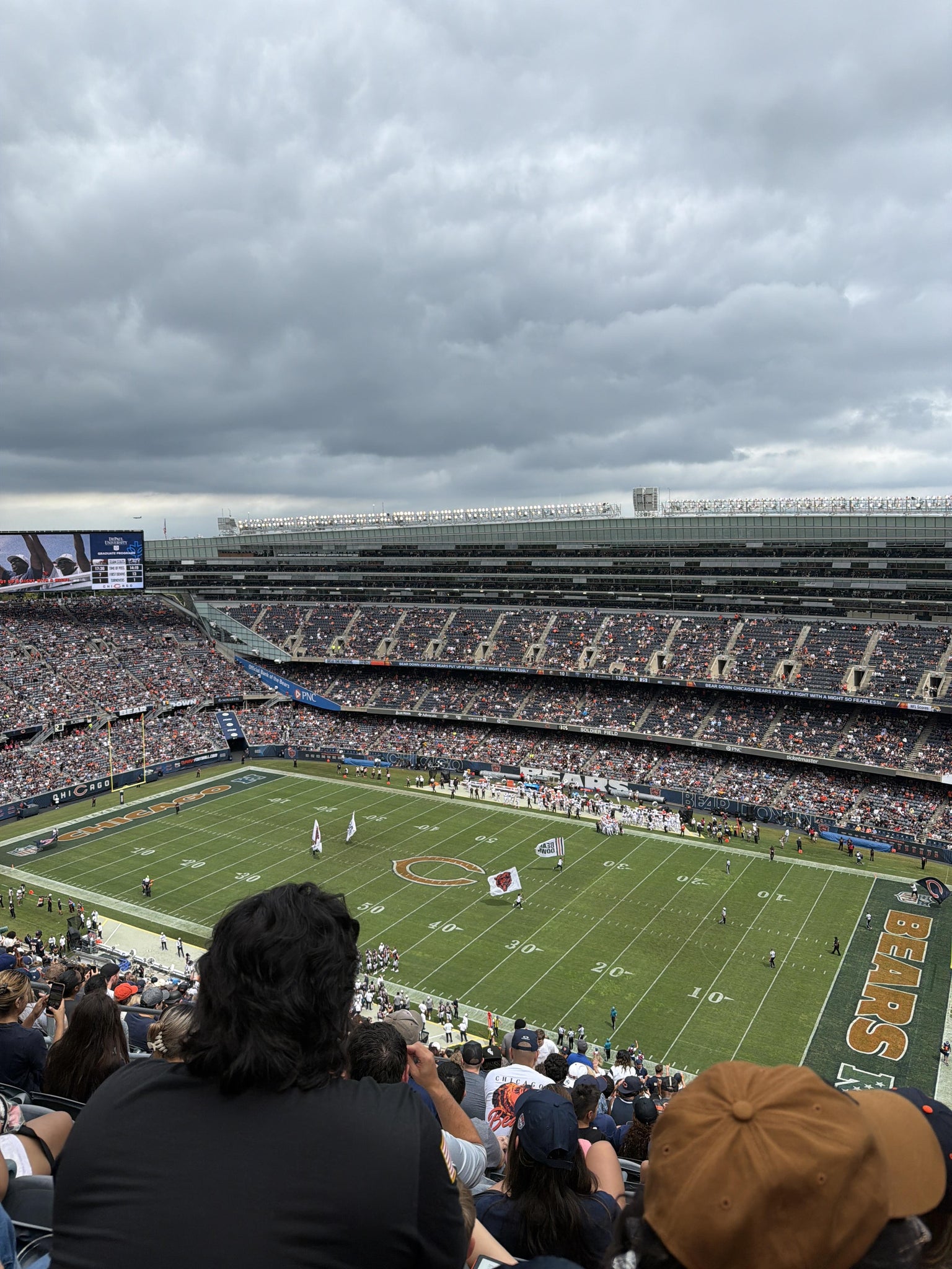 Real Fan View taken from Section 432 at Soldier Field by Anonymous User