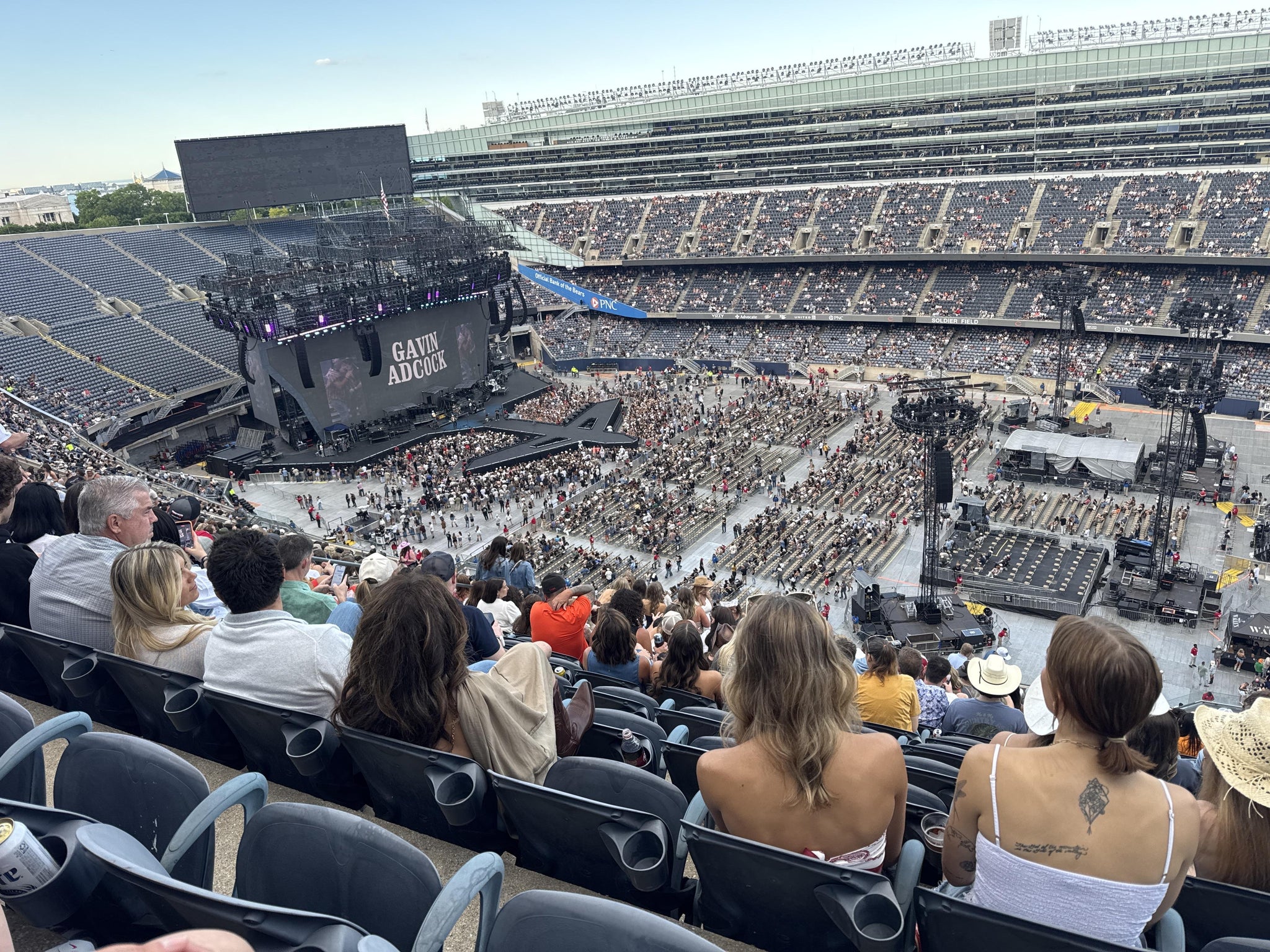Real Fan View taken from Section 434 at Soldier Field by Fernando G