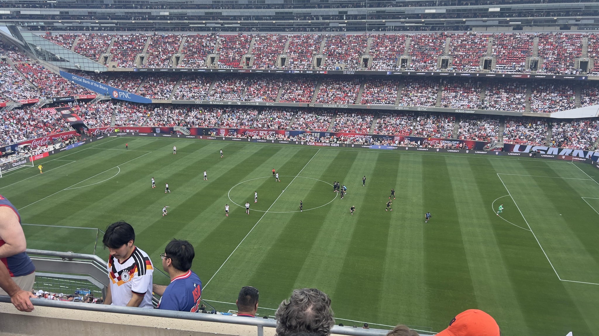 Real Fan View taken from Section 435 at Soldier Field by Todd M