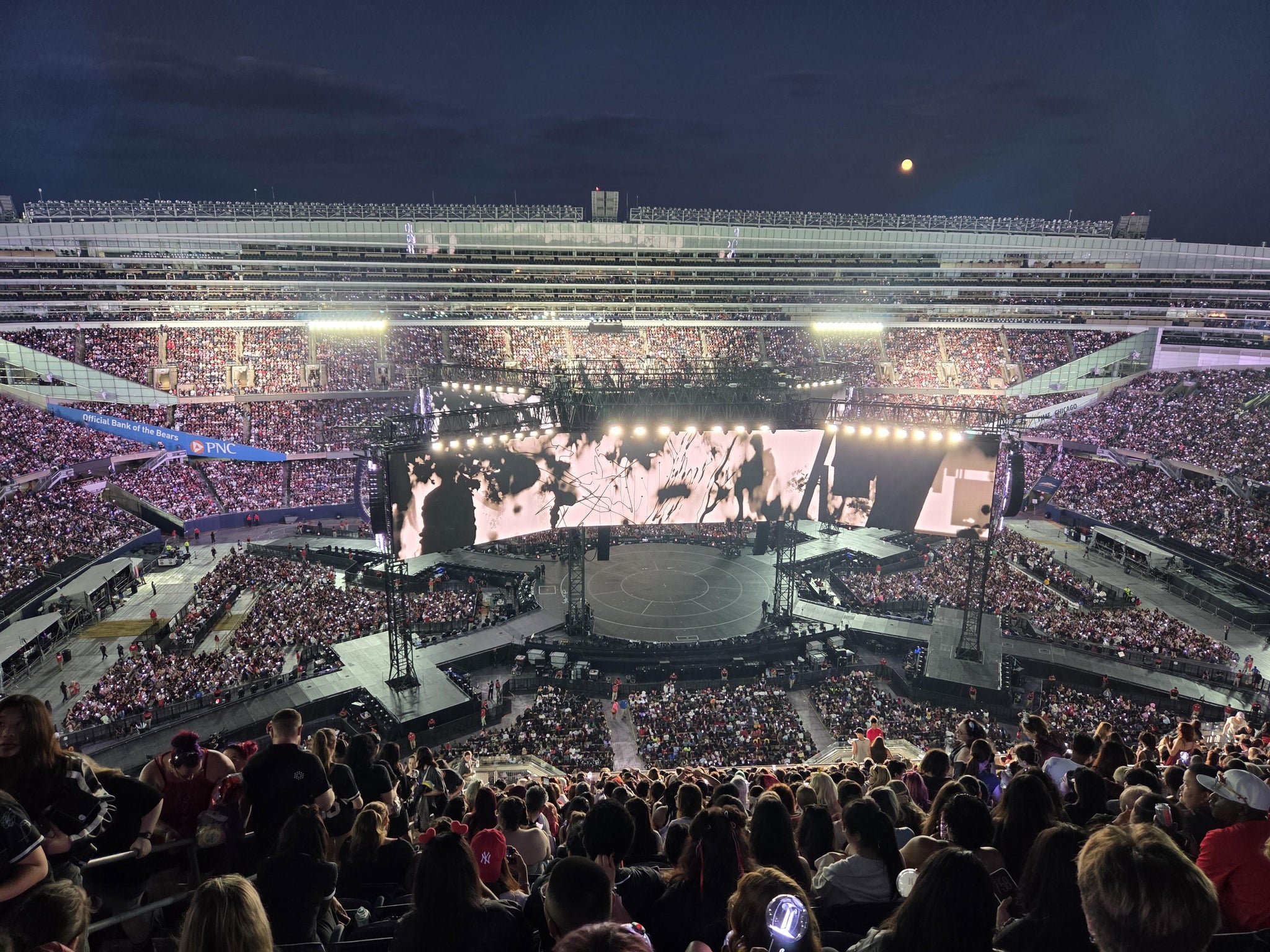 Real Fan View taken from Section 438 at Soldier Field by Amber H
