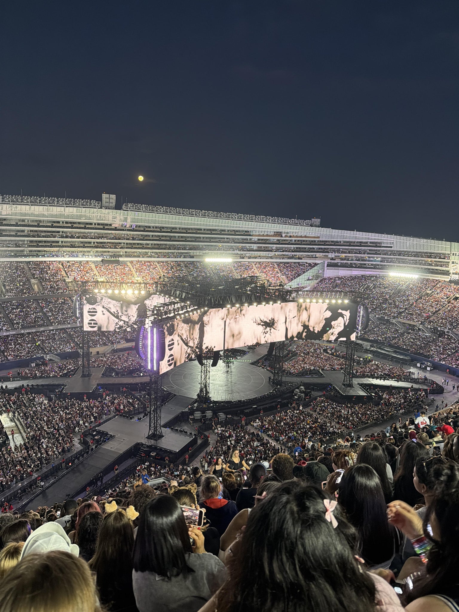 Real Fan View taken from Section 442 at Soldier Field by Jonathan S