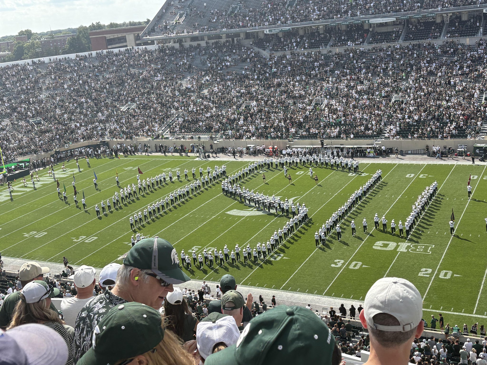 Real Fan View taken from Section 106 at Spartan Stadium (Michigan) by Adedayo A