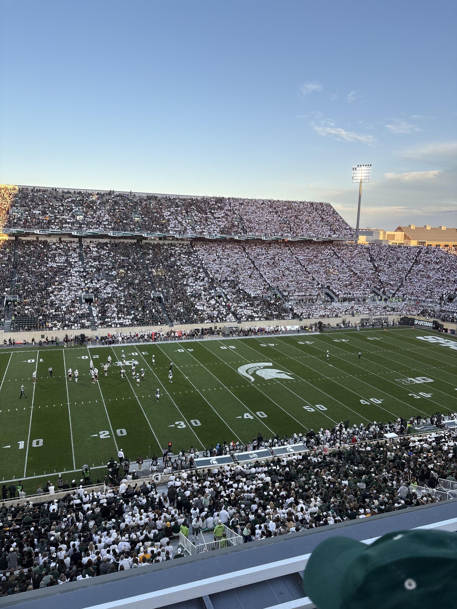 Real Fan View taken from Section 125 at Spartan Stadium (Michigan) by Samantha S