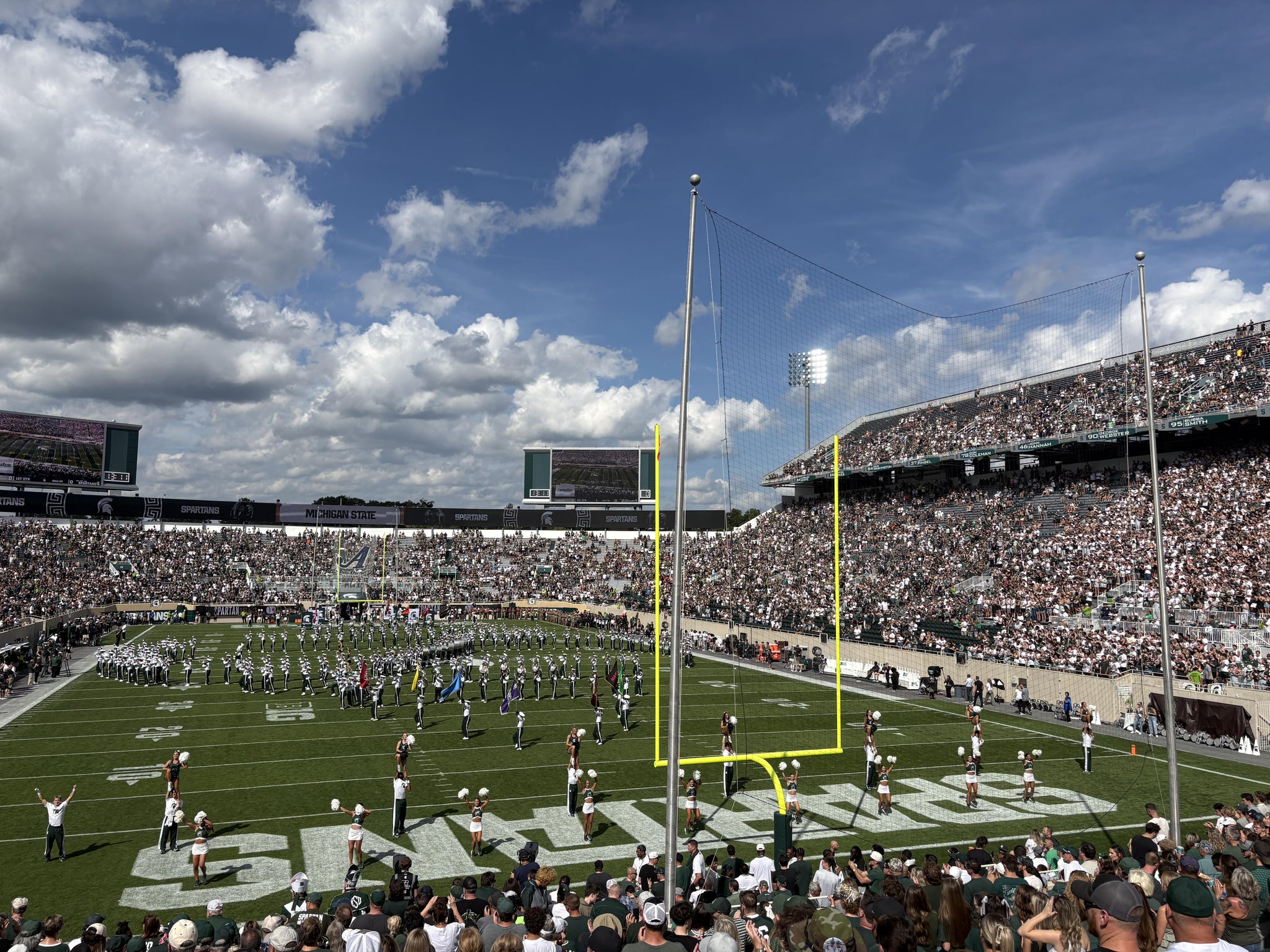 Real Fan View taken from Section 17 at Spartan Stadium (Michigan) by Jason L