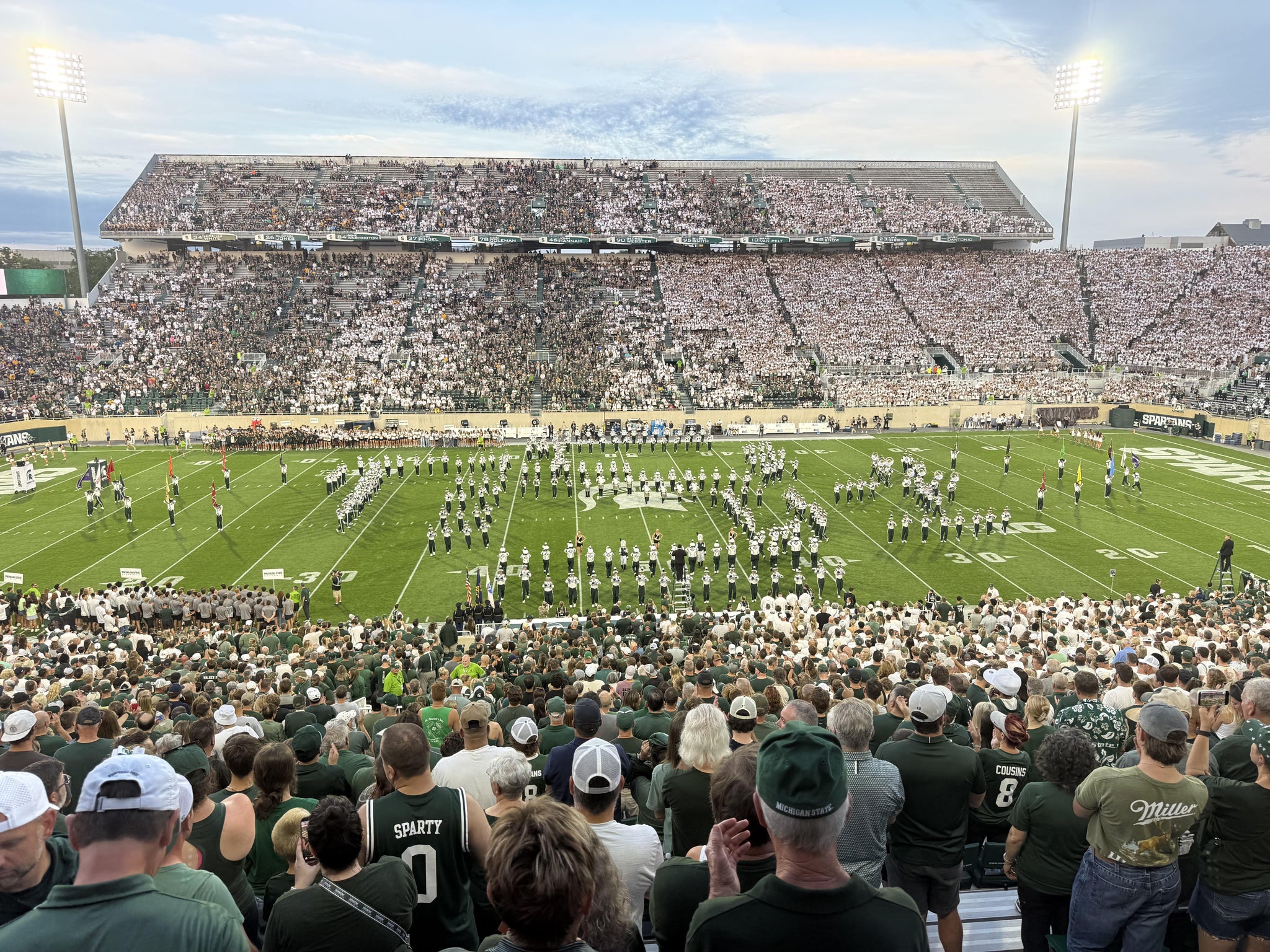 Real Fan View taken from Section 24 at Spartan Stadium (Michigan) by Eddie B