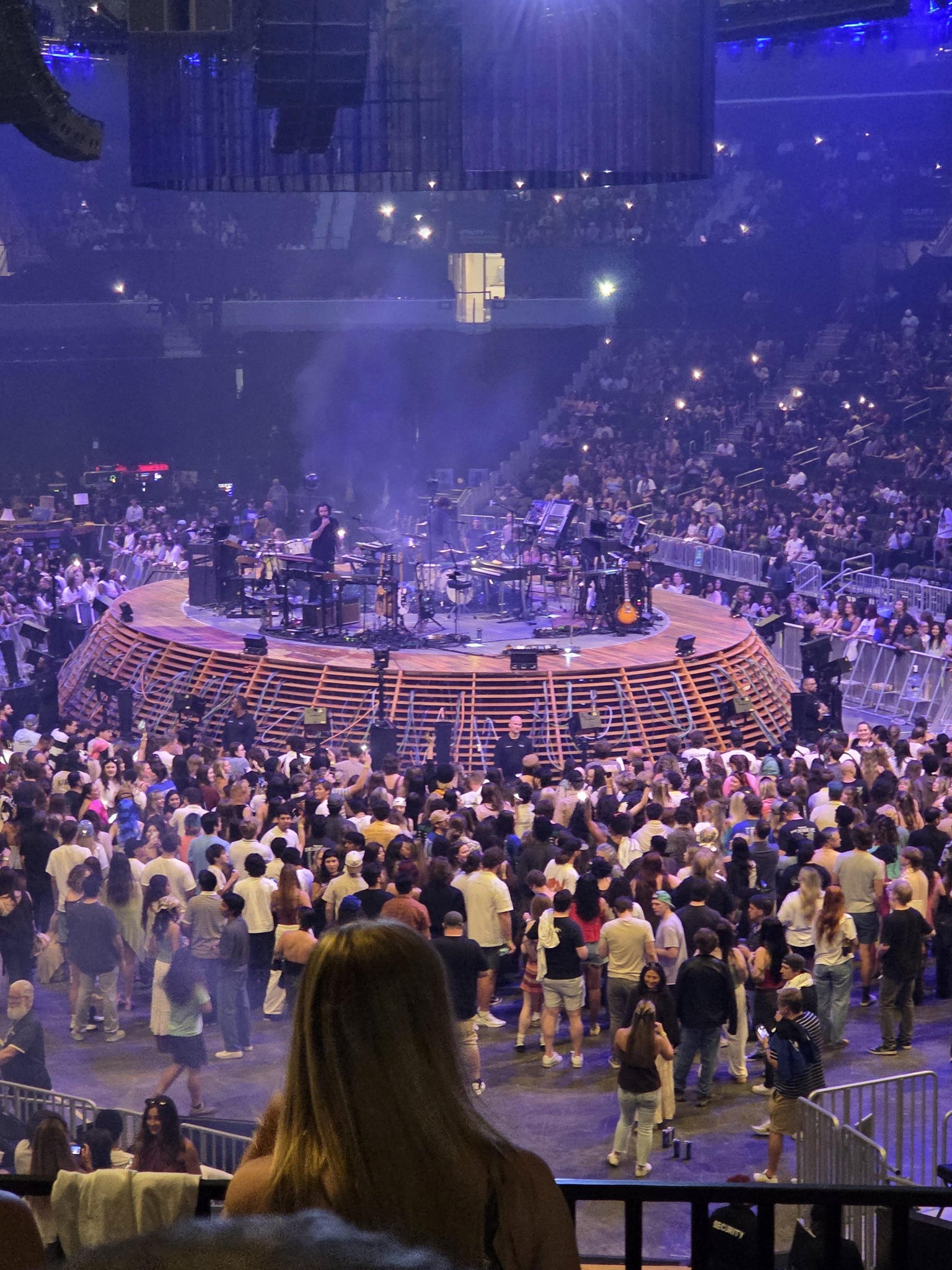 Real Fan View taken from Section 102 at Spectrum Center - Charlotte by Emana B